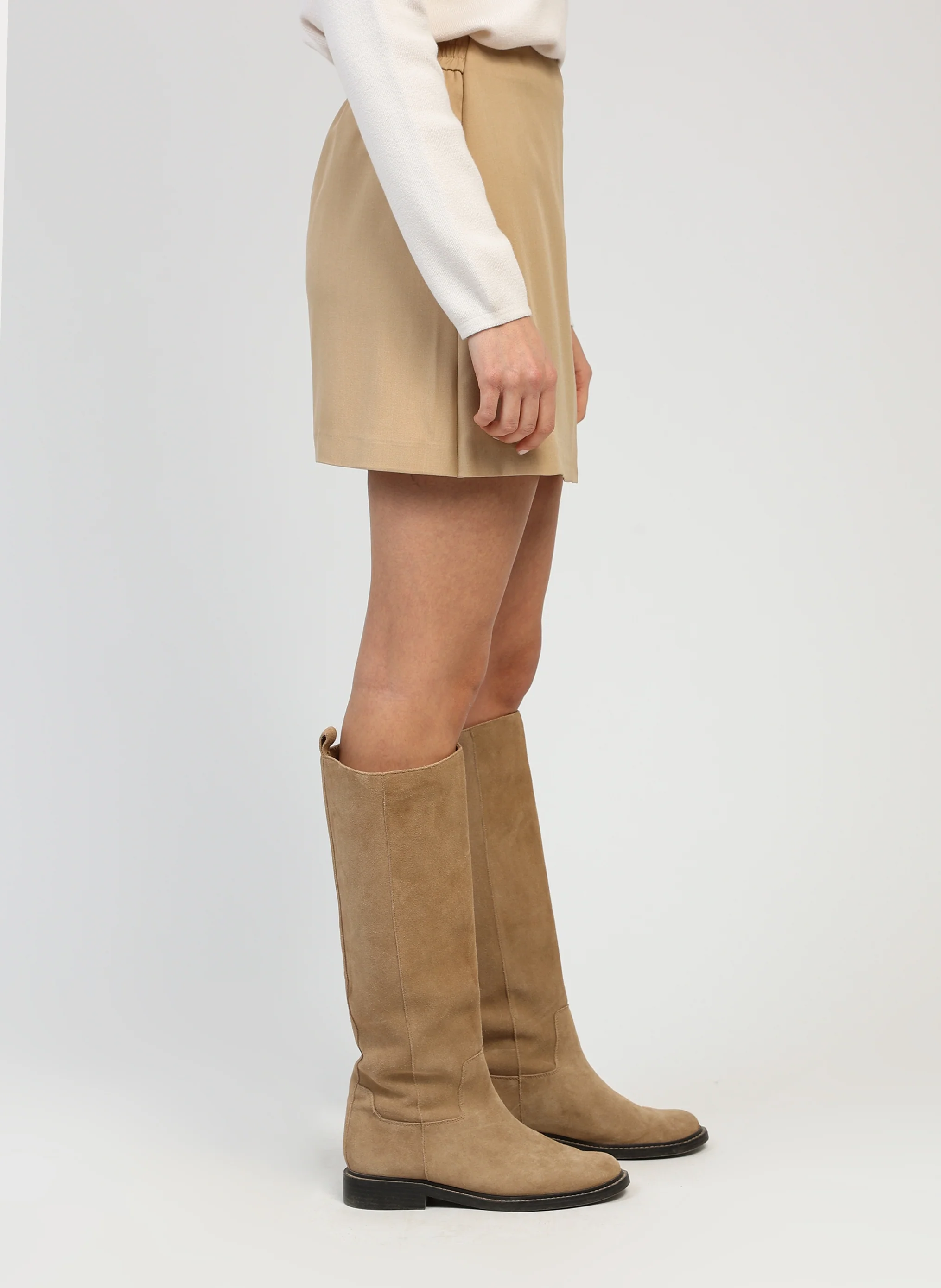 JUPE COURTE GUYA beige - Image 4