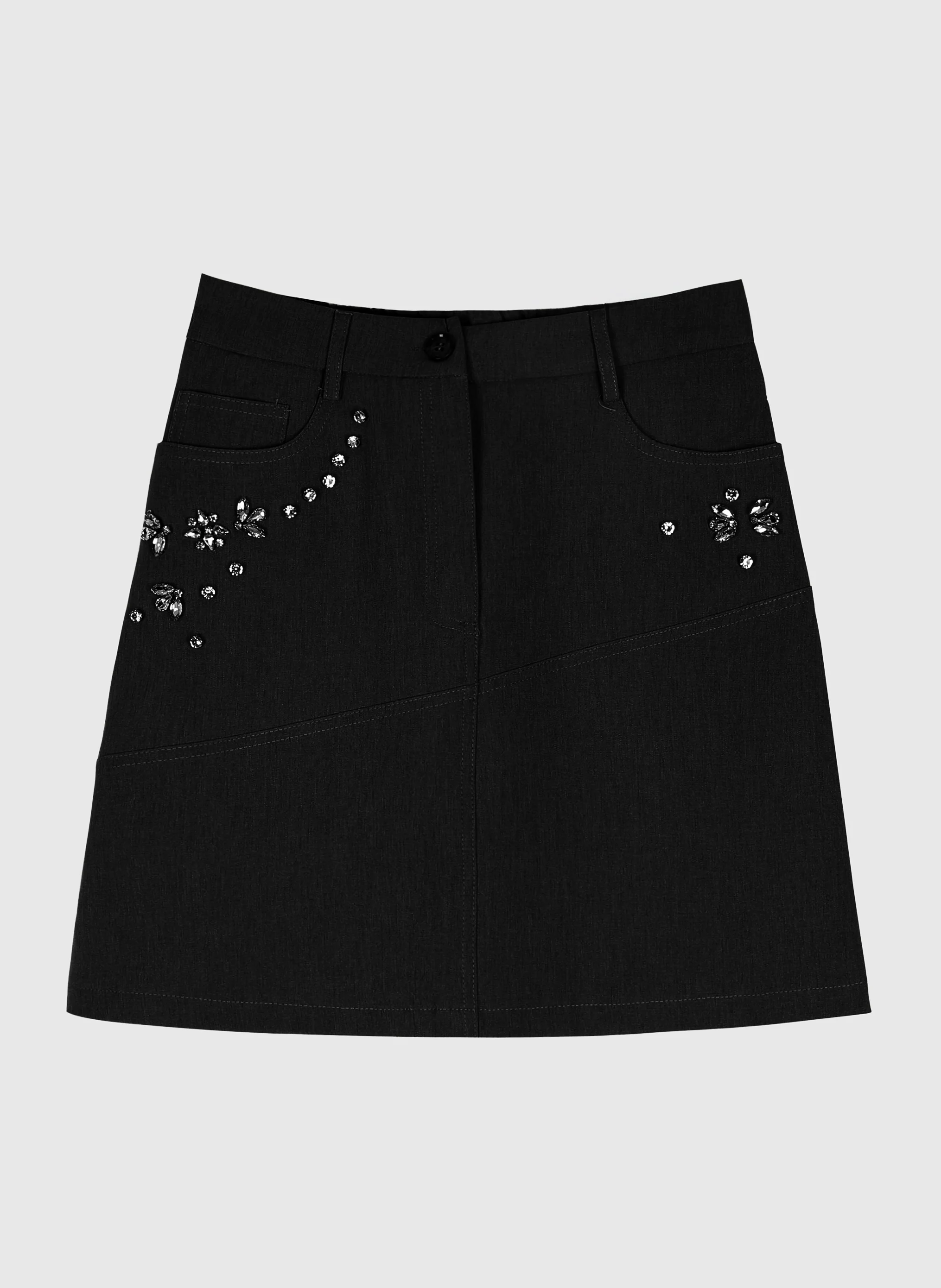 JUPE COURTE JADIME noir - Image 6