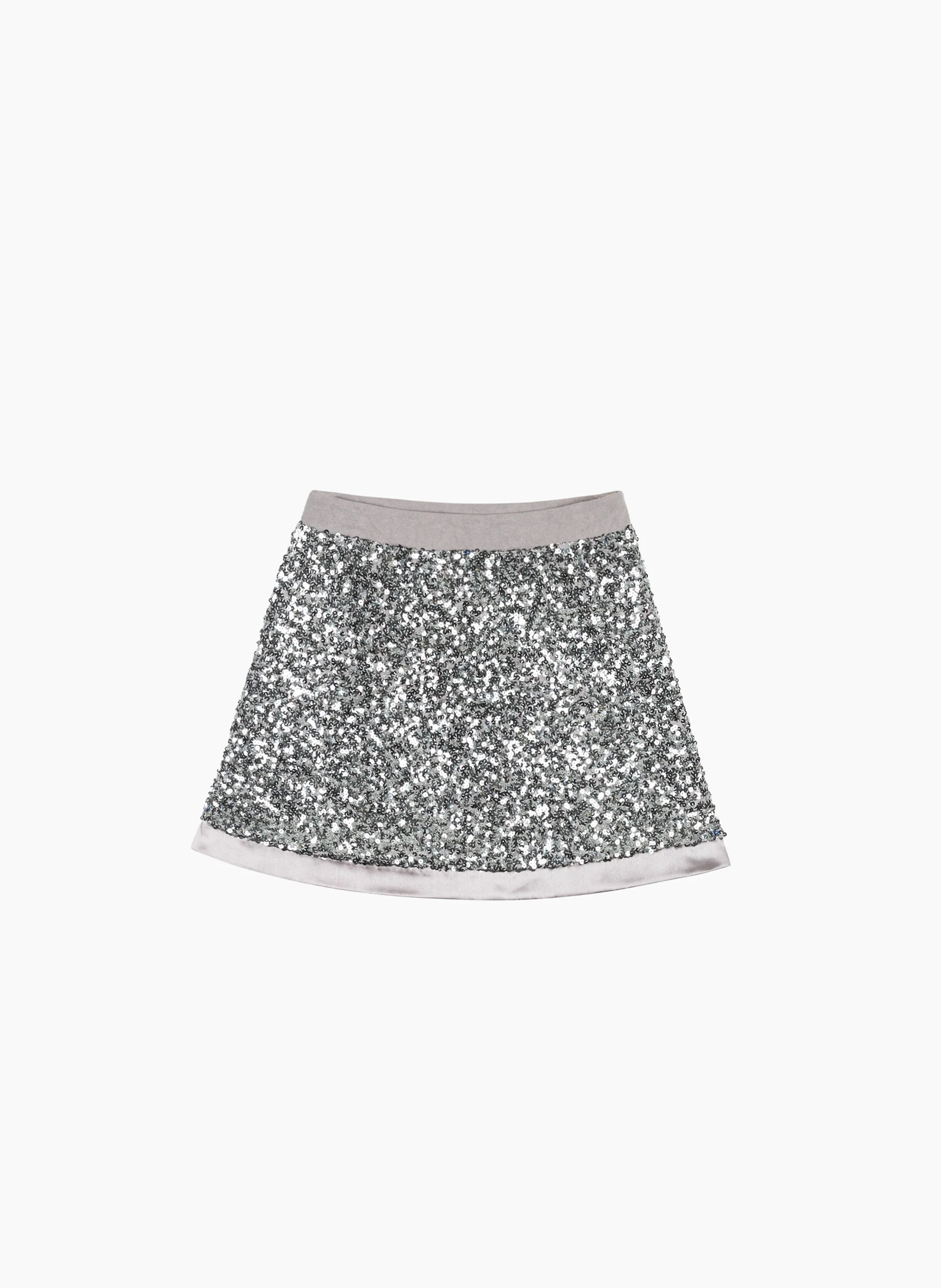 JUPE COURTE JIANNY gris - Image 5