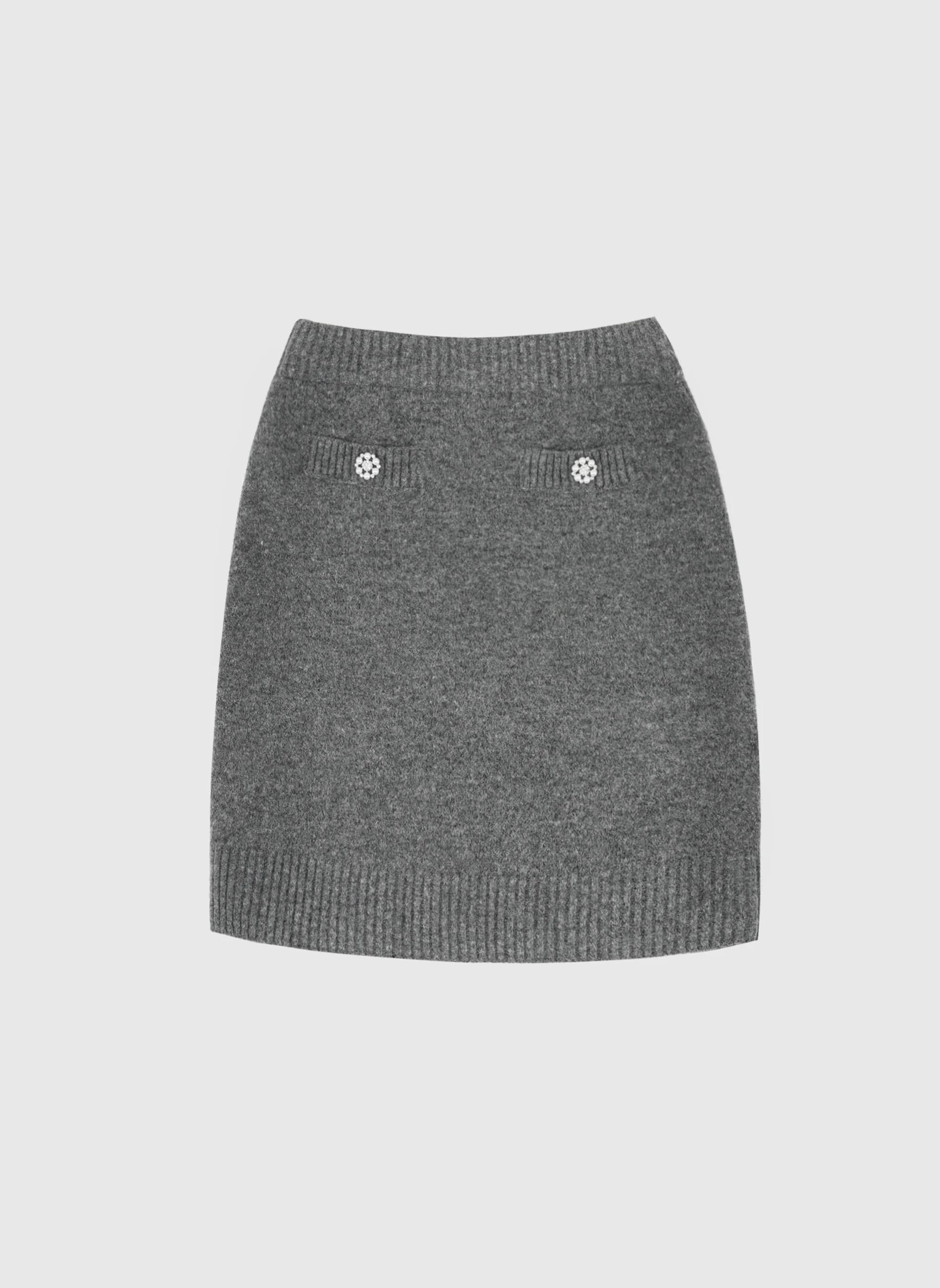 JUPE COURTE NAMINI gris - Image 6