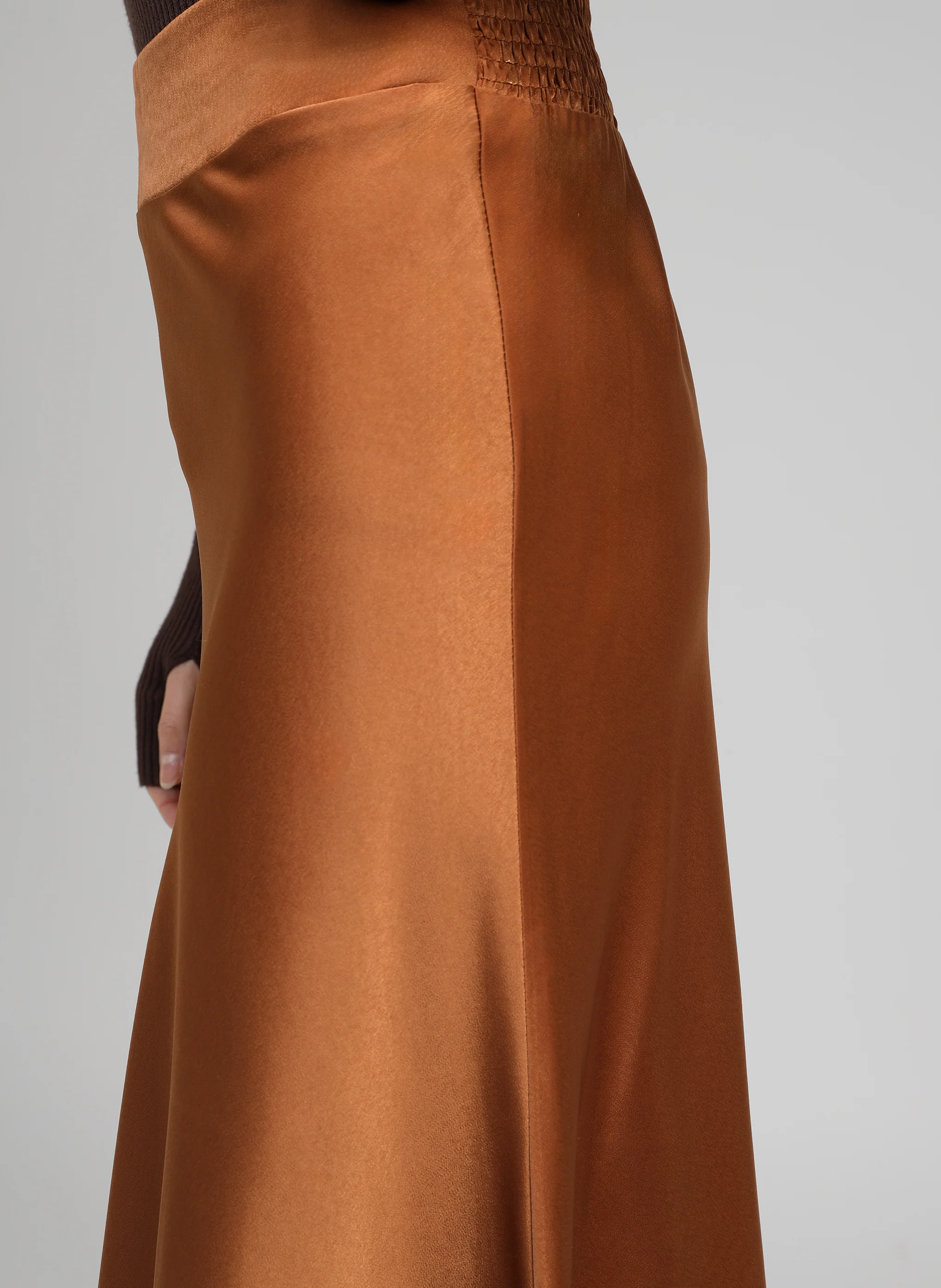 JUPE LONGUE JAKIA daim - Image 3