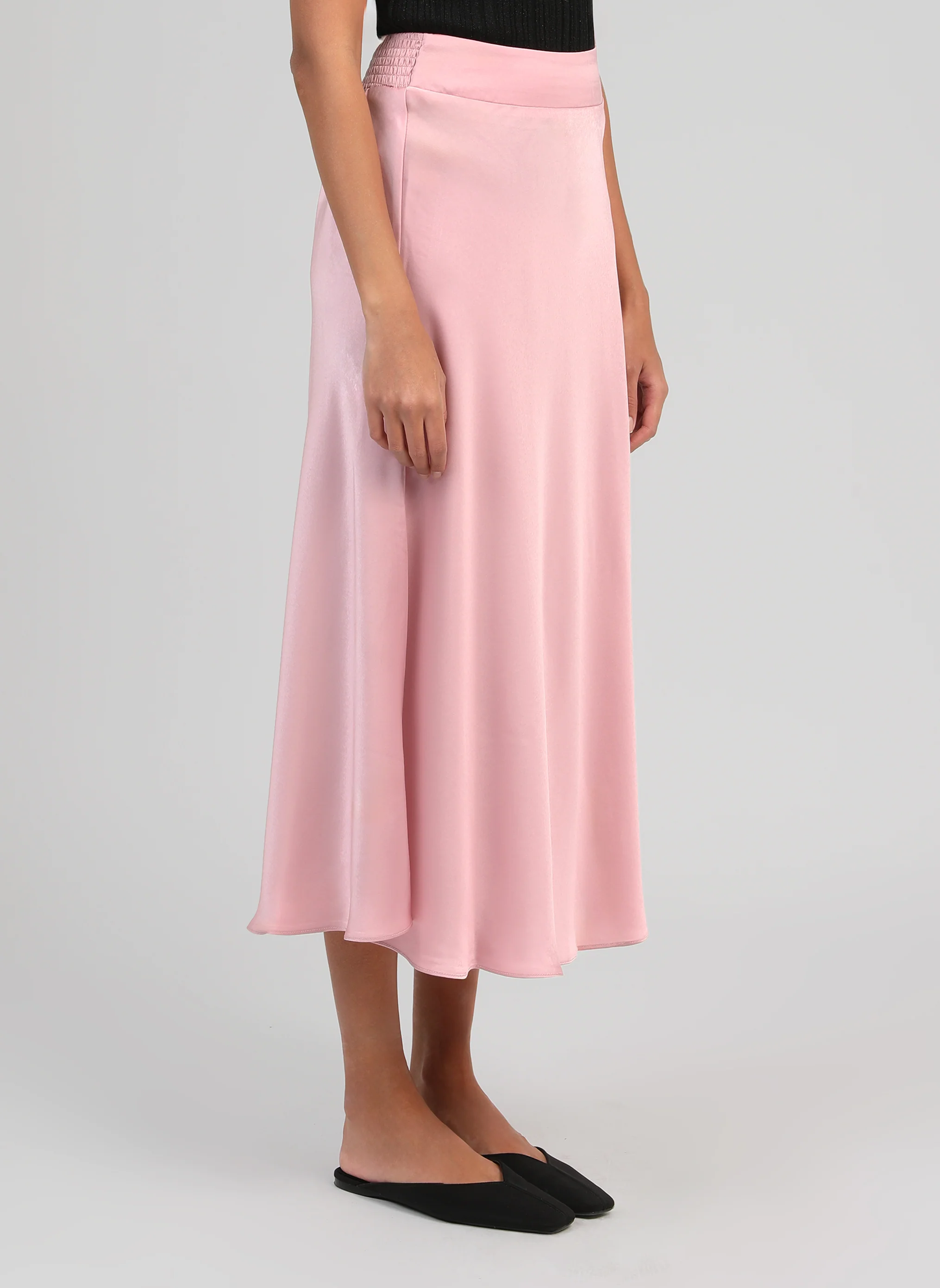 JUPE LONGUE JAKIA rose - Image 4
