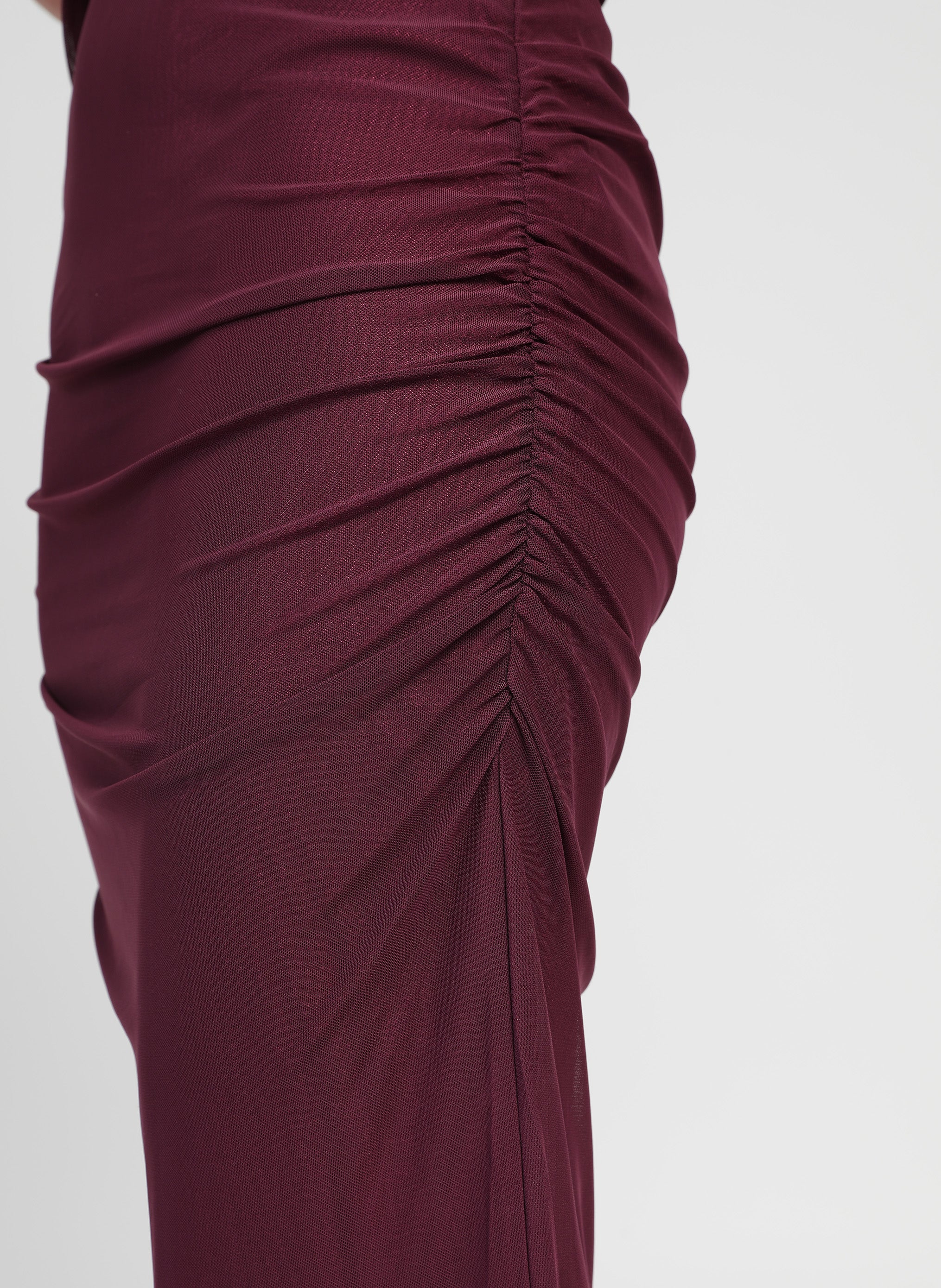 JUPE LONGUE JAZILO wine - Image 2