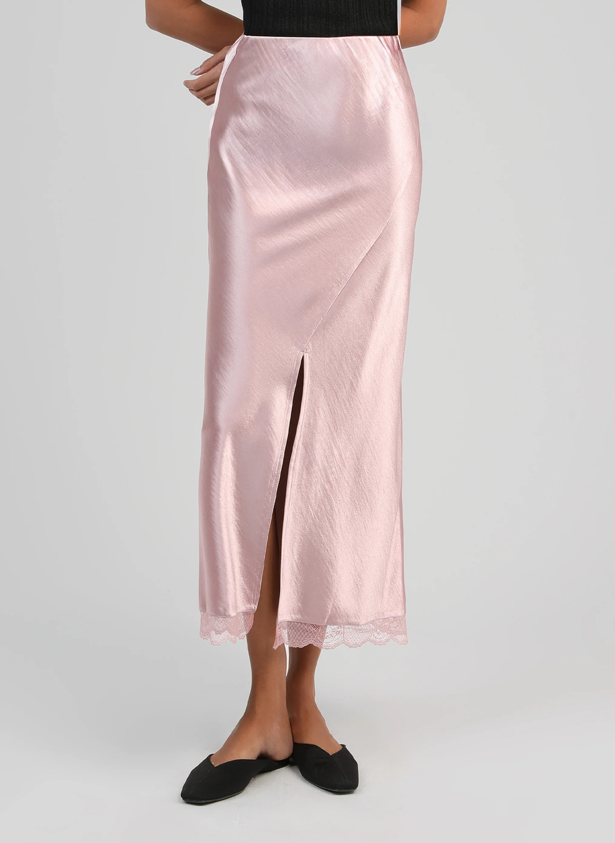 JUPE LONGUE JULIATA rose - Image 3