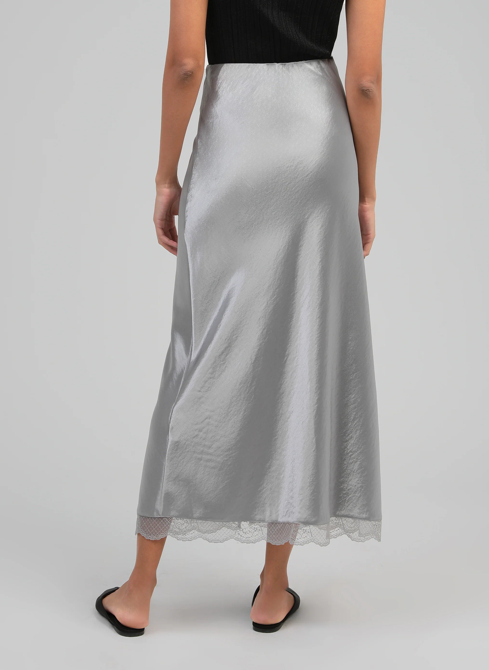 JUPE LONGUE JULIATA silver - Image 5