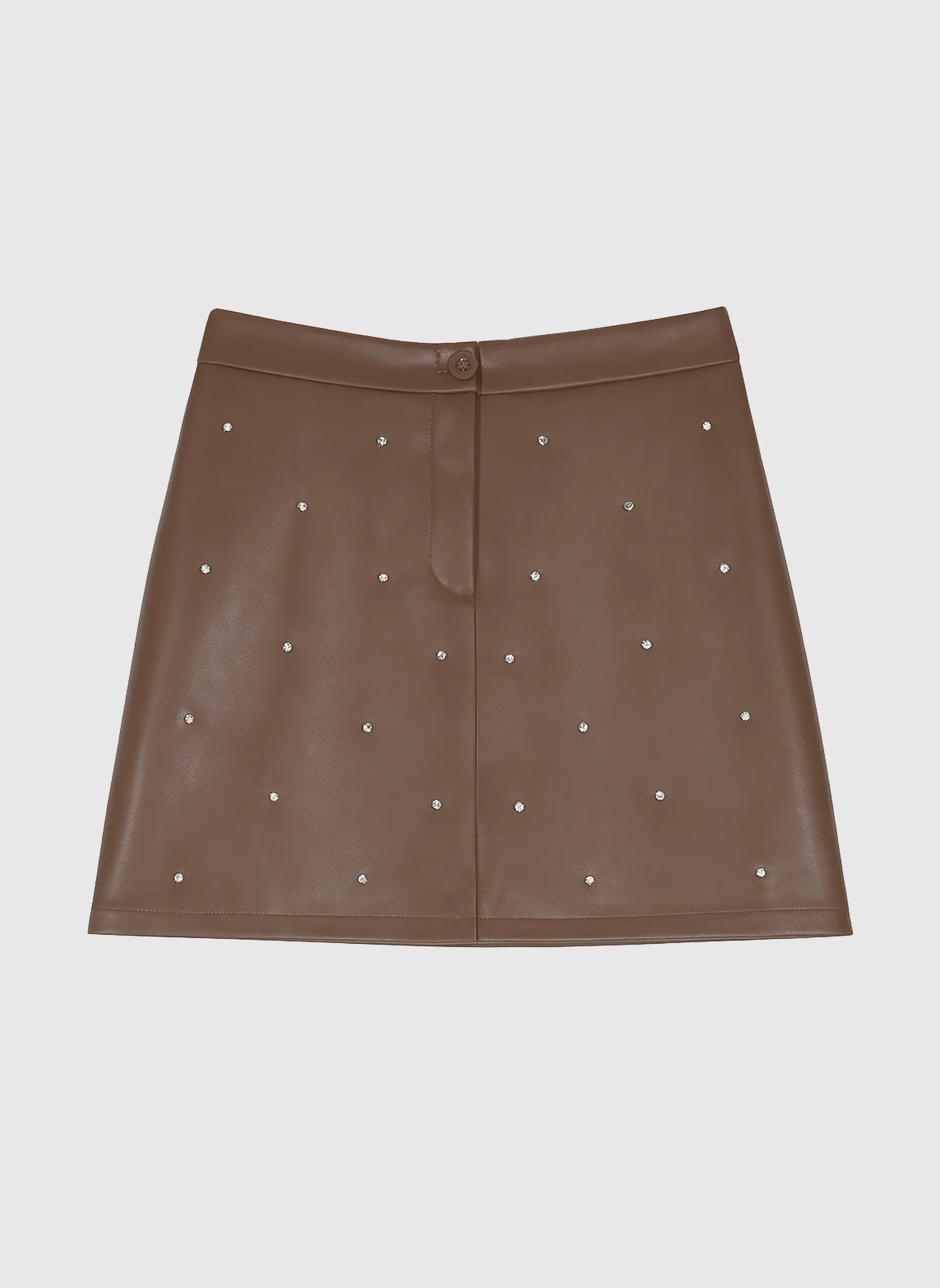 JUPE COURTE JUTINIA camel - Image 6