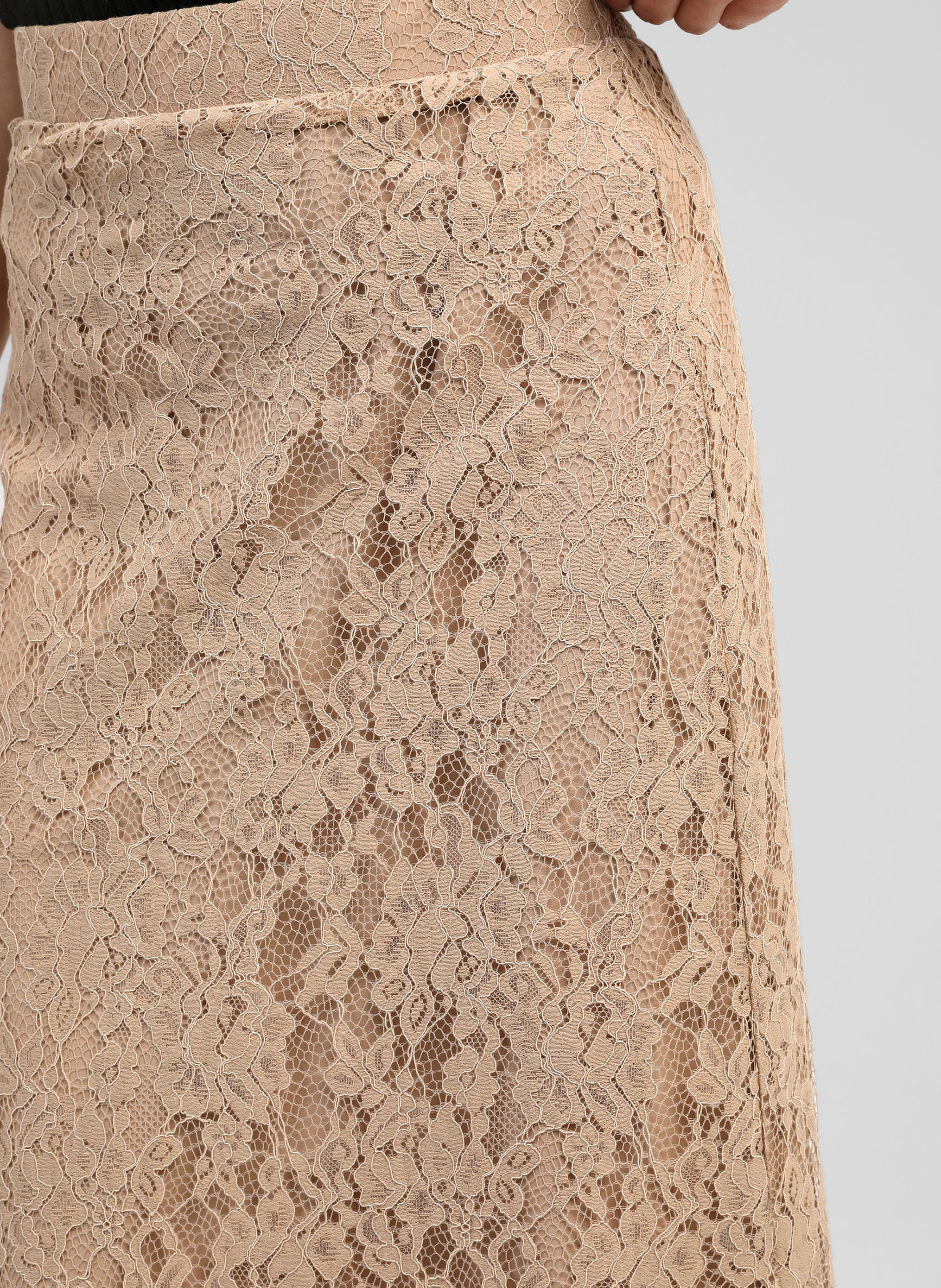 JUPE MIDI JUVYNA beige - Image 2