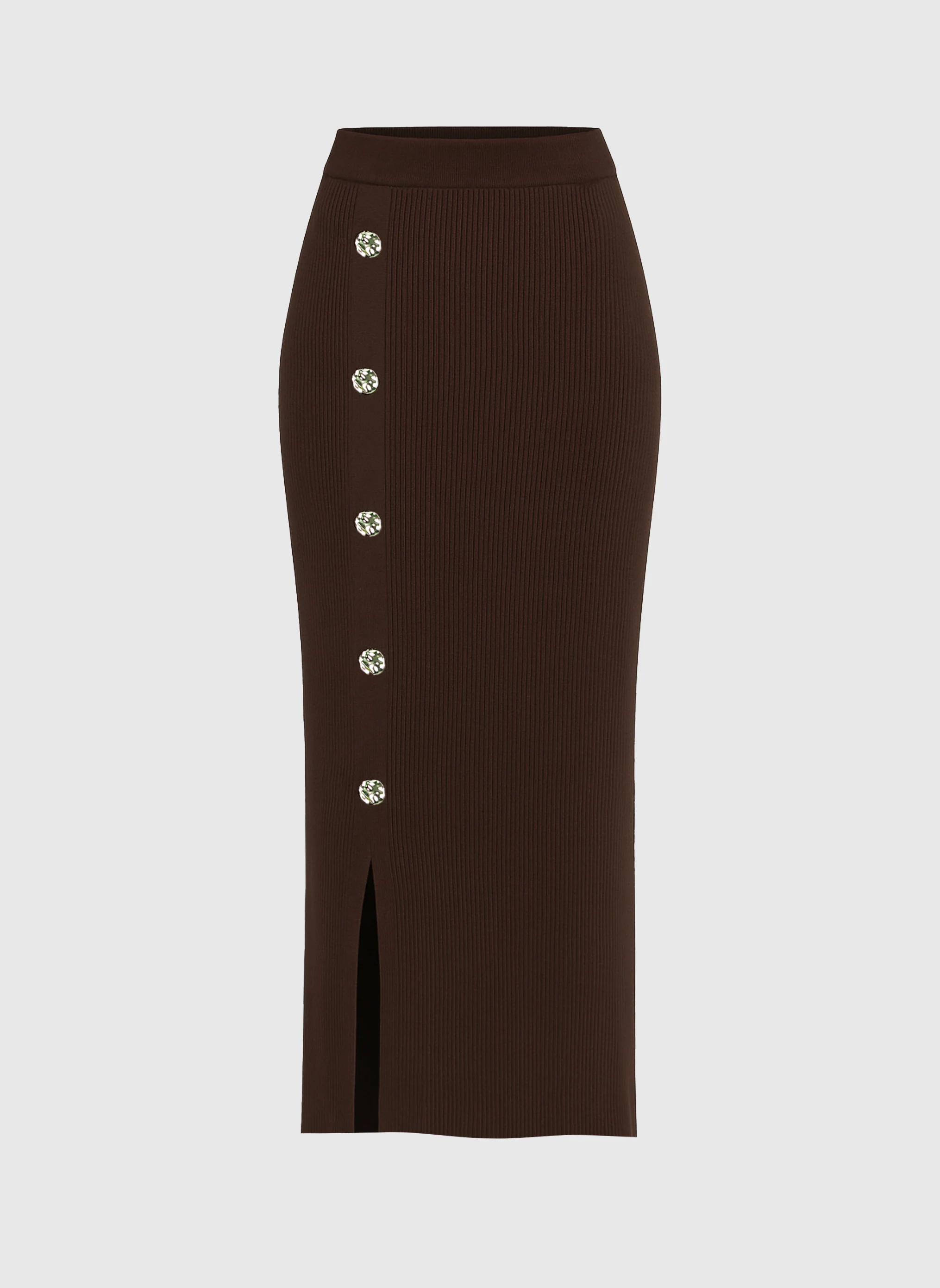 JUPE LONGUE NINI marron - Image 6
