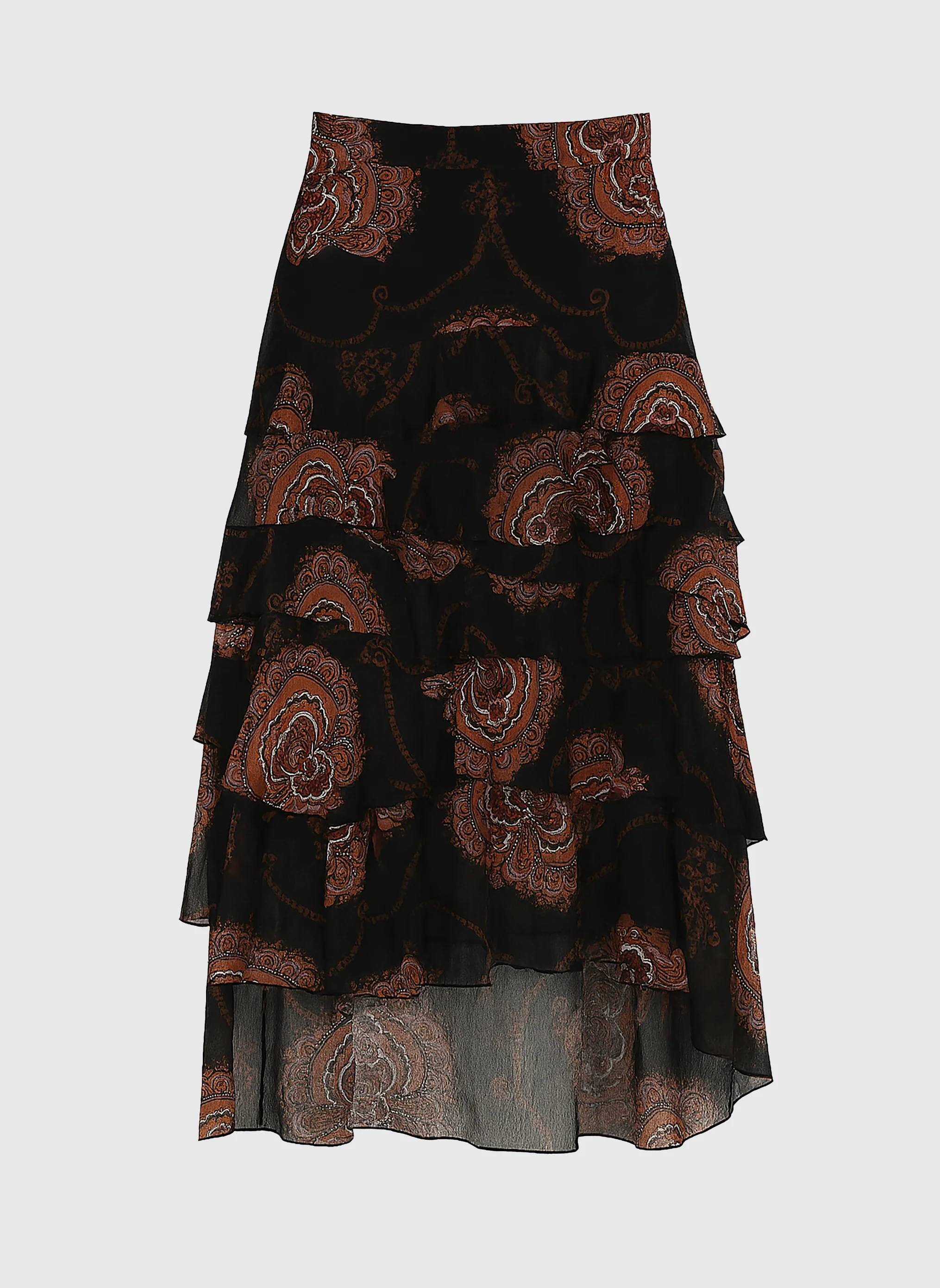 JUPE LONGUE RASHELY bohemia noir - Image 6
