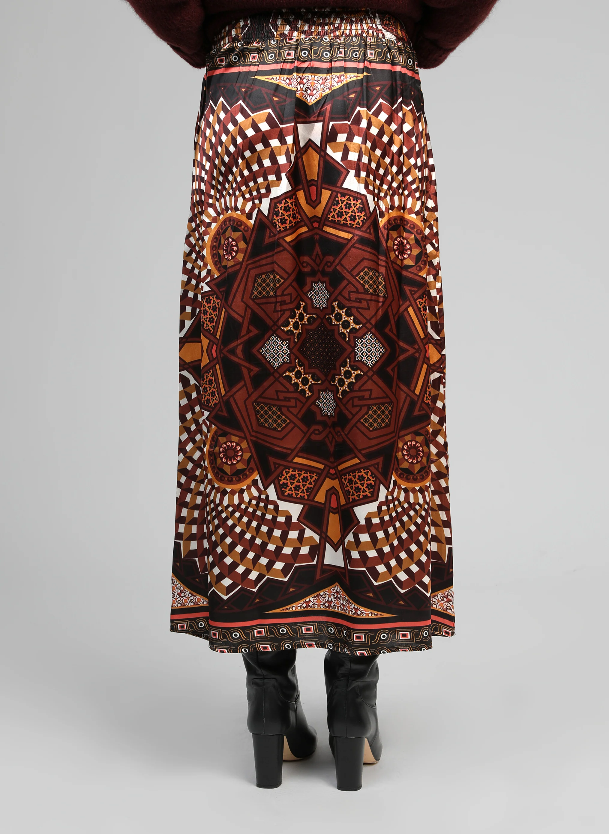 JUPE LONGUE ROBY kalei caramel - Image 5