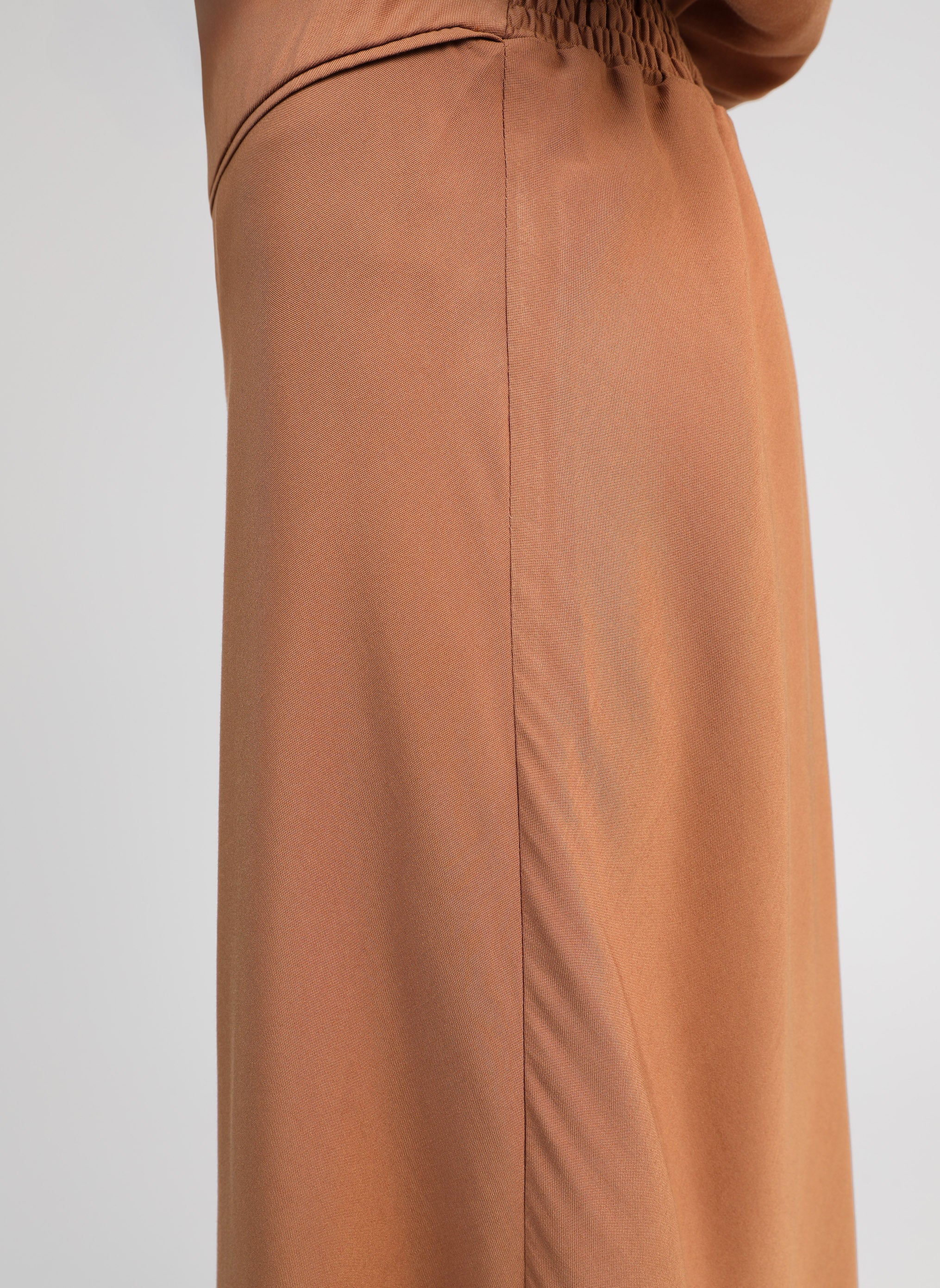 JUPE MIDI GABITA daim - Image 3
