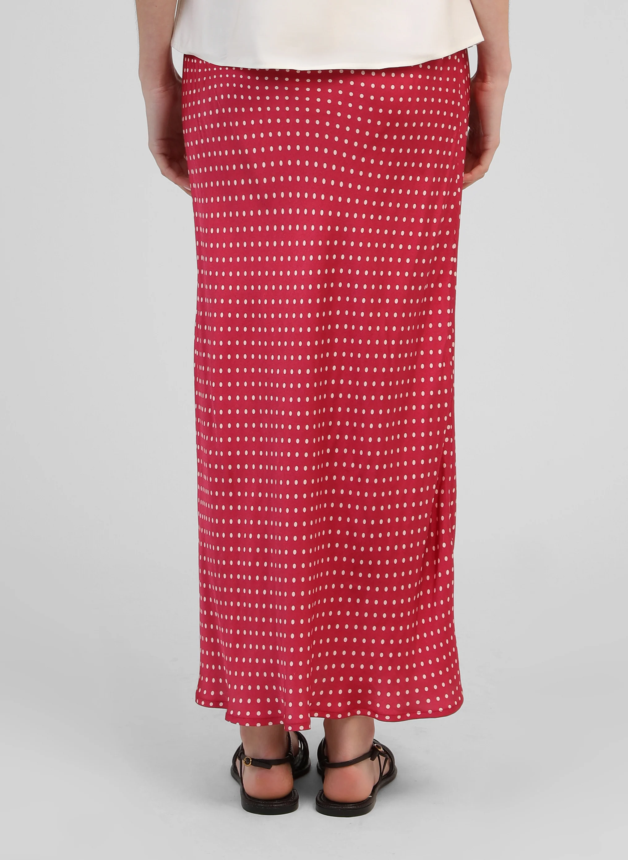 JUPE MIDI GALICE doriva framboise - Image 5