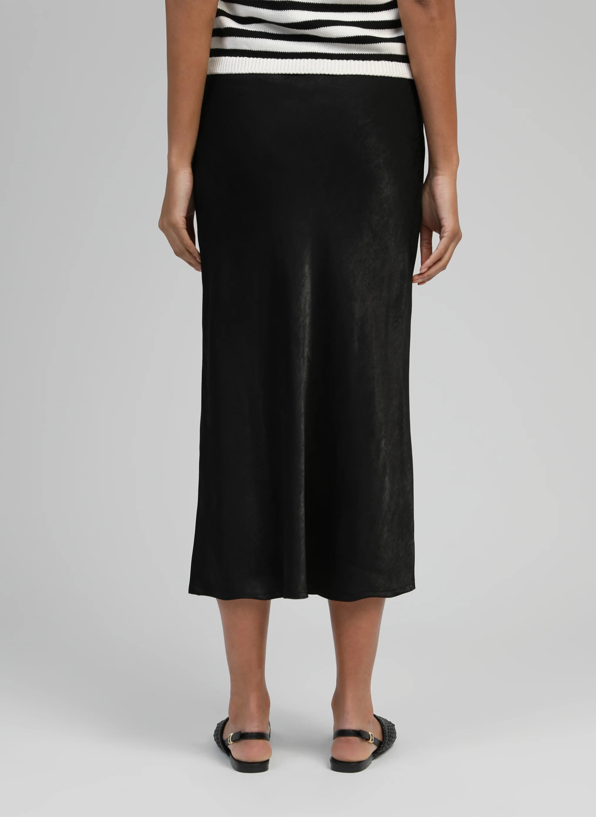 JUPE MIDI GALVINE noir - Image 5