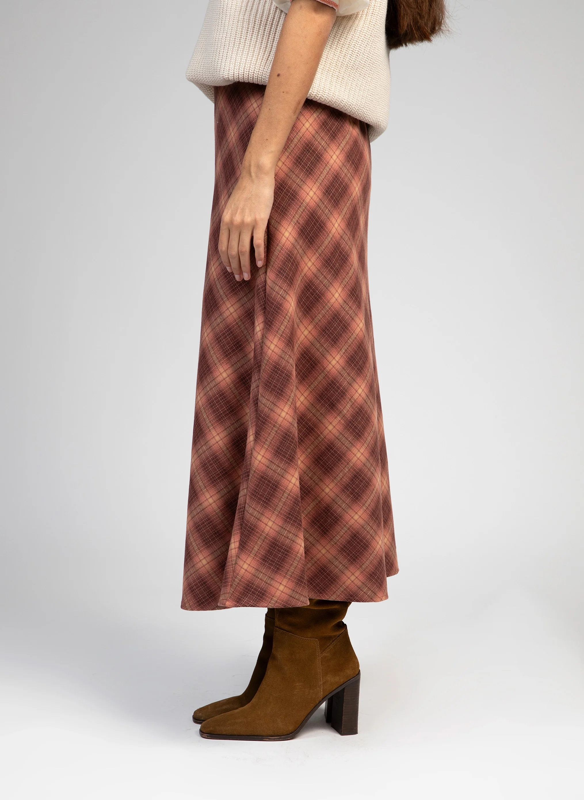 JUPE MIDI JANIAMA blush - Image 4