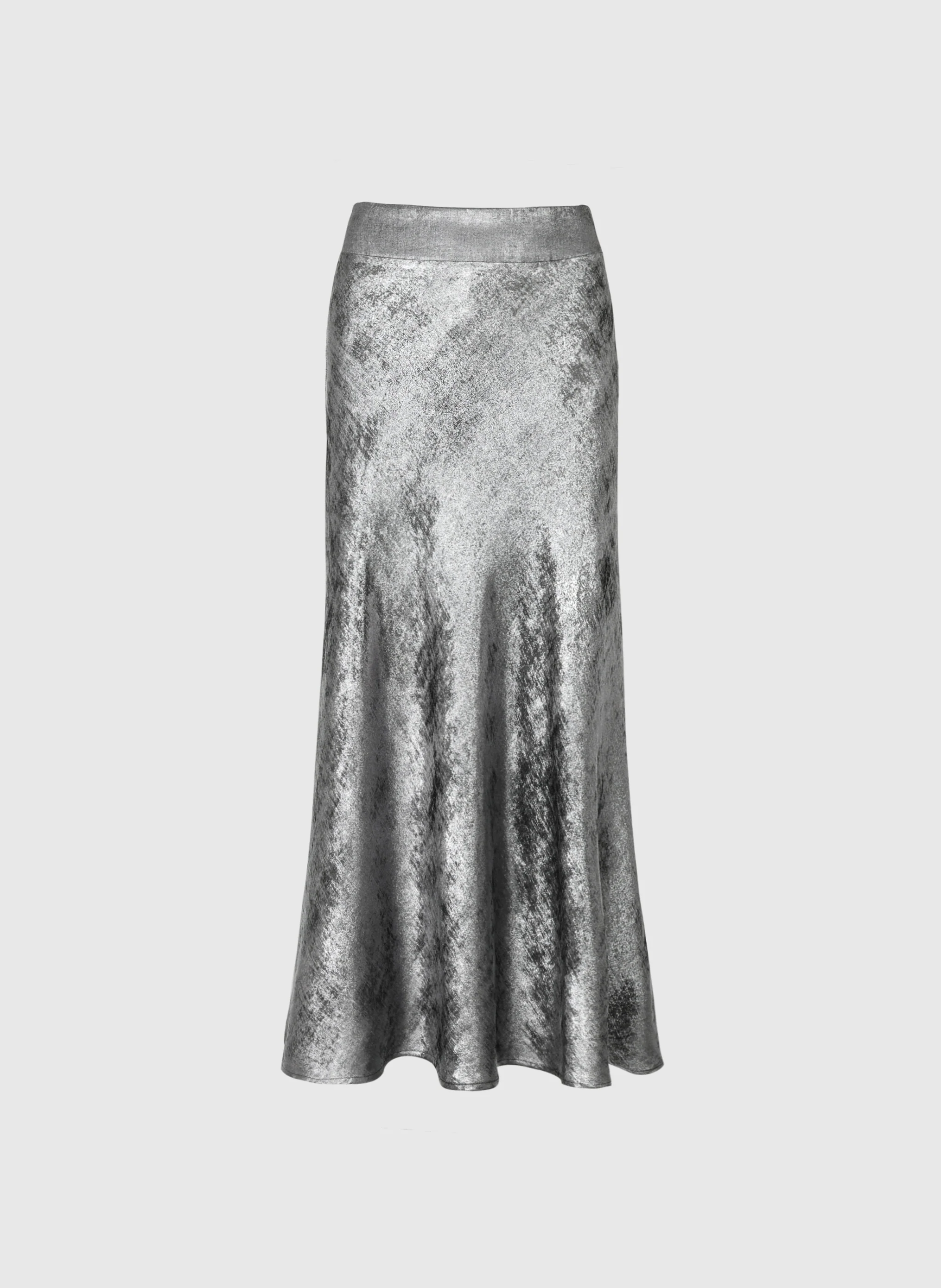 JUPE MIDI JANYMA argent - Image 6