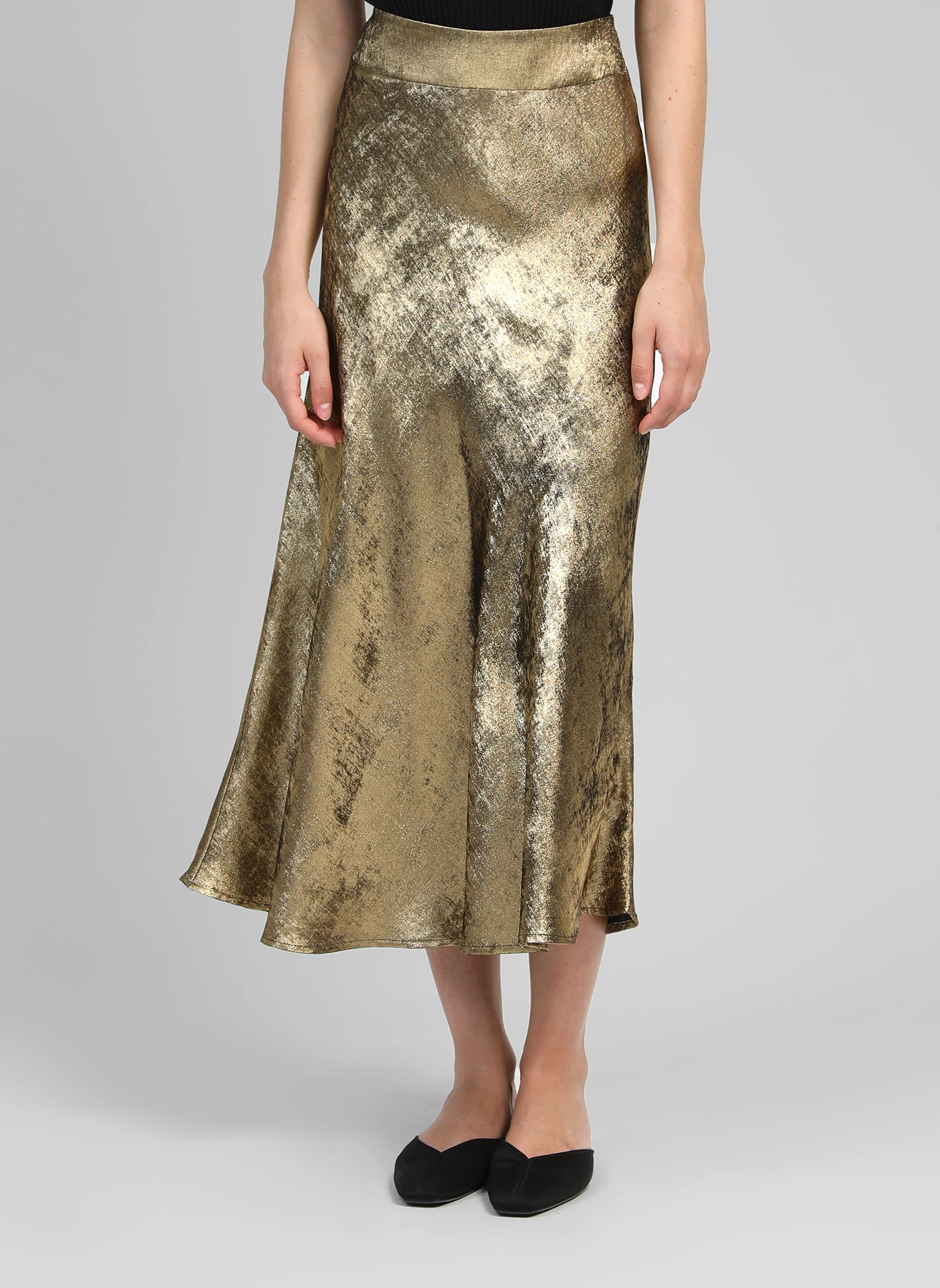 JUPE MIDI JANYMA bronze - Image 3