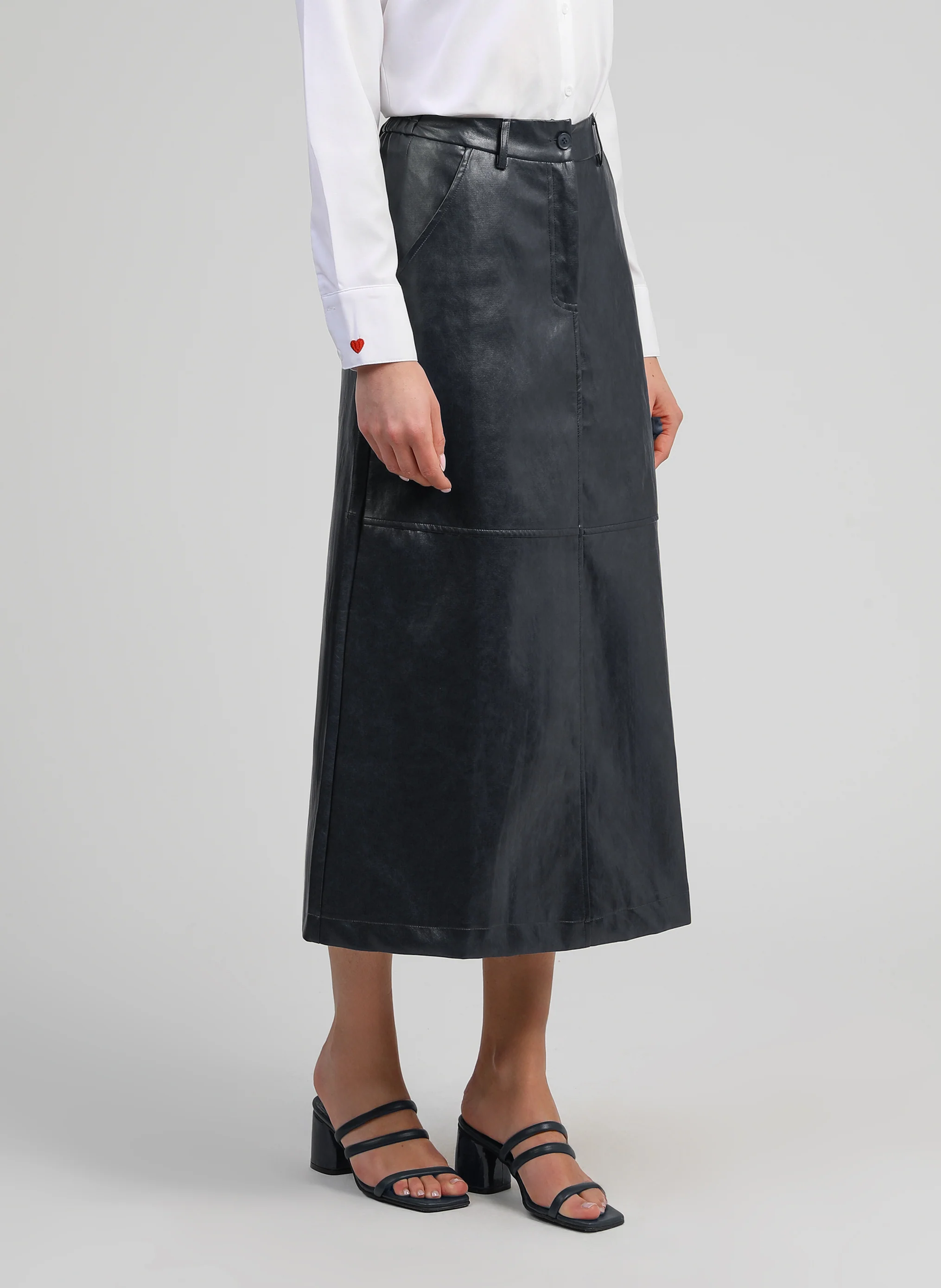 JUPE MIDI JOUKI marine - Image 4