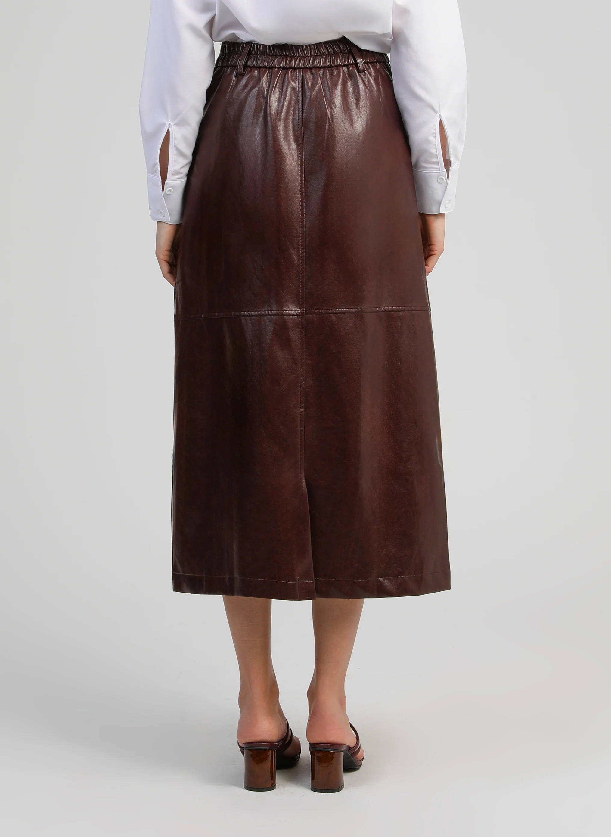 JUPE MIDI JOUKI wine - Image 5