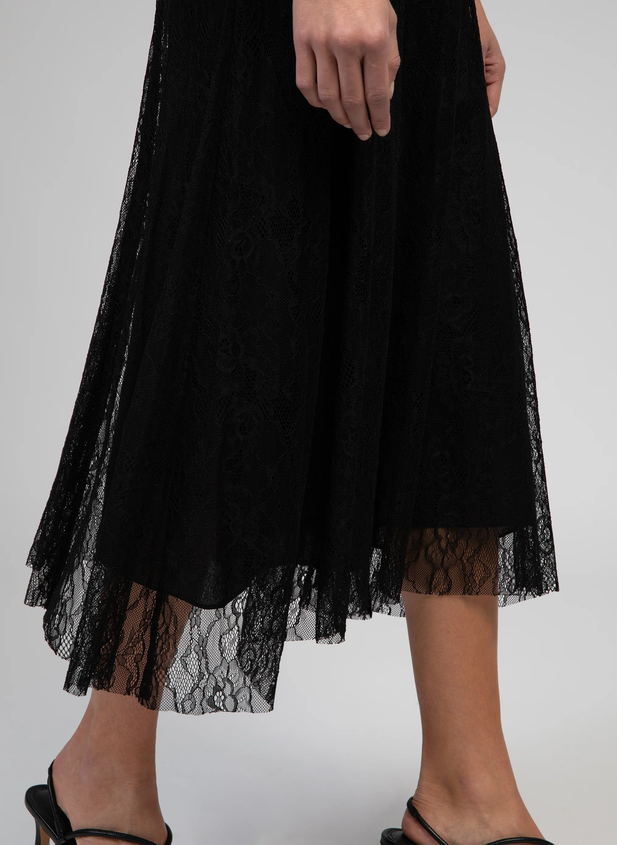 JUPE MIDI JUNIEN noir - Image 3