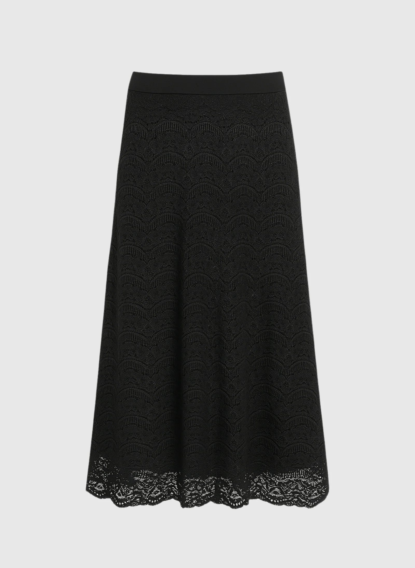 JUPE MIDI JUNILA noir - Image 6
