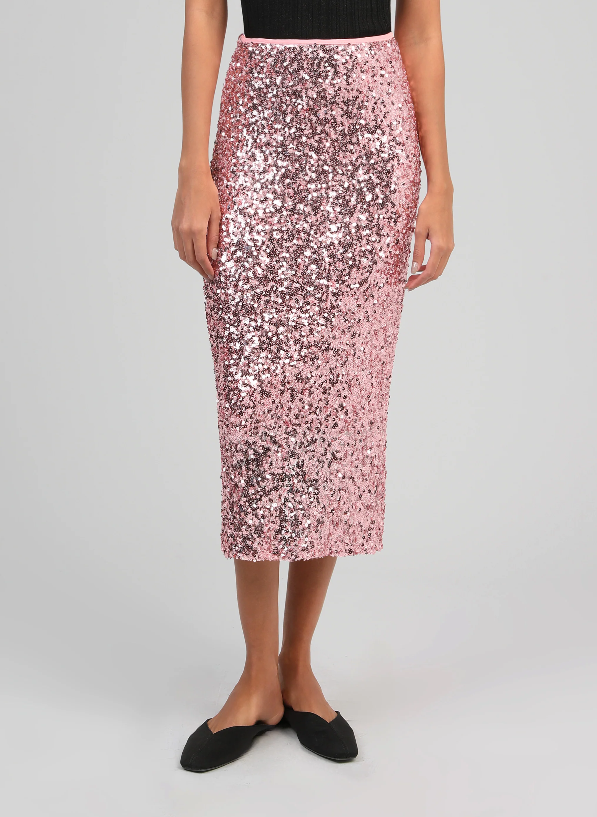 JUPE MIDI JURYFALA rose - Image 2