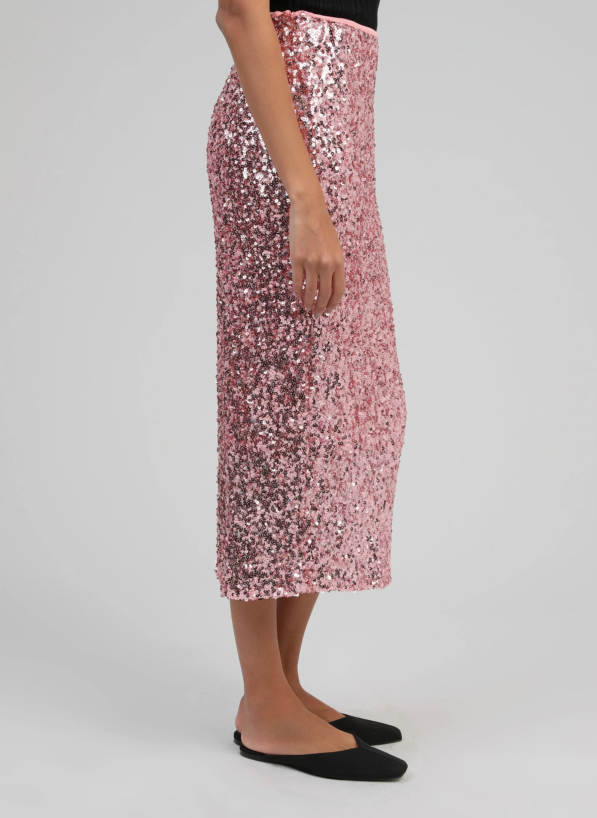 JUPE MIDI JURYFALA rose - Image 3