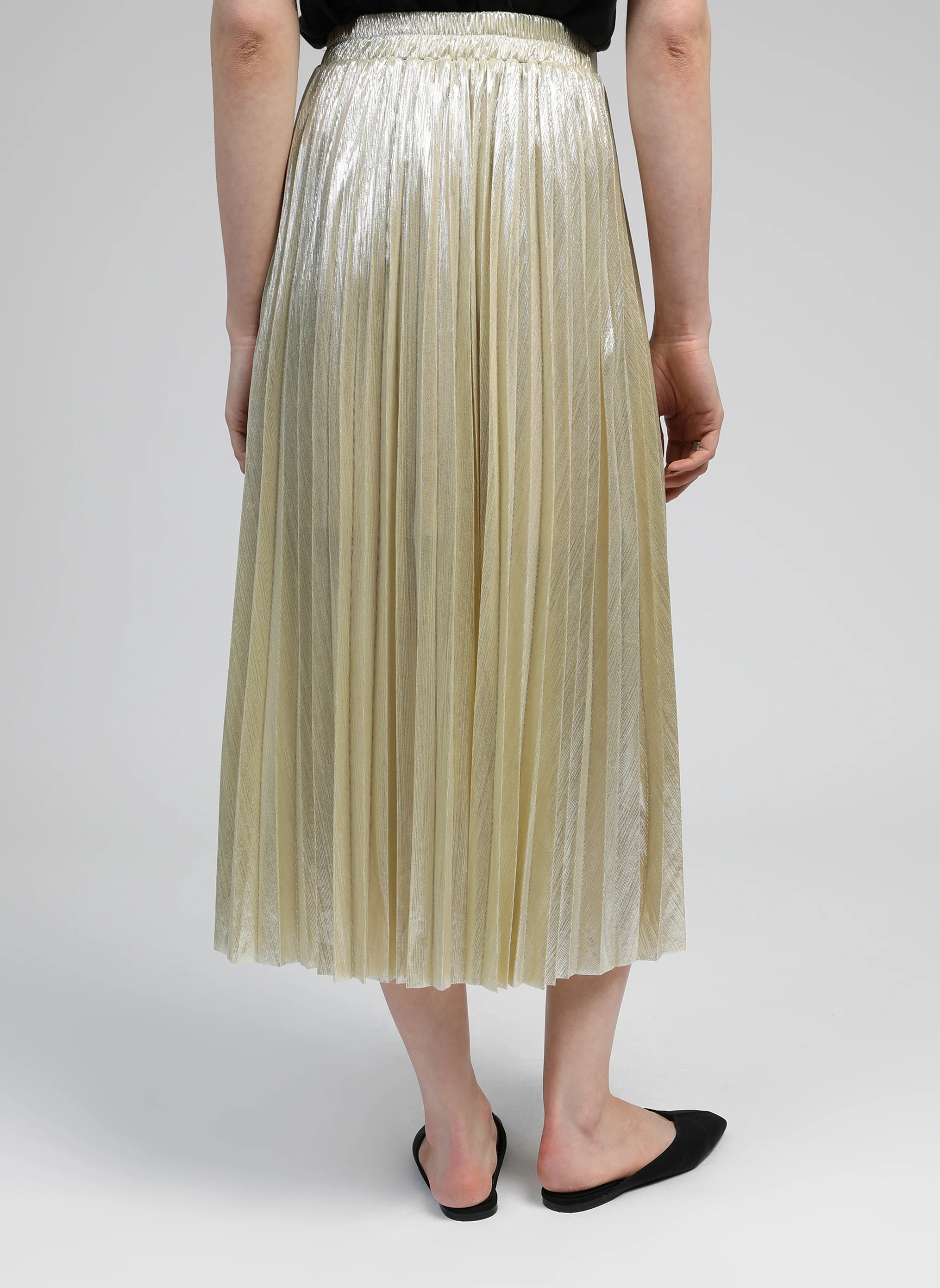 JUPE MIDI JUSTINNA blanc - Image 5
