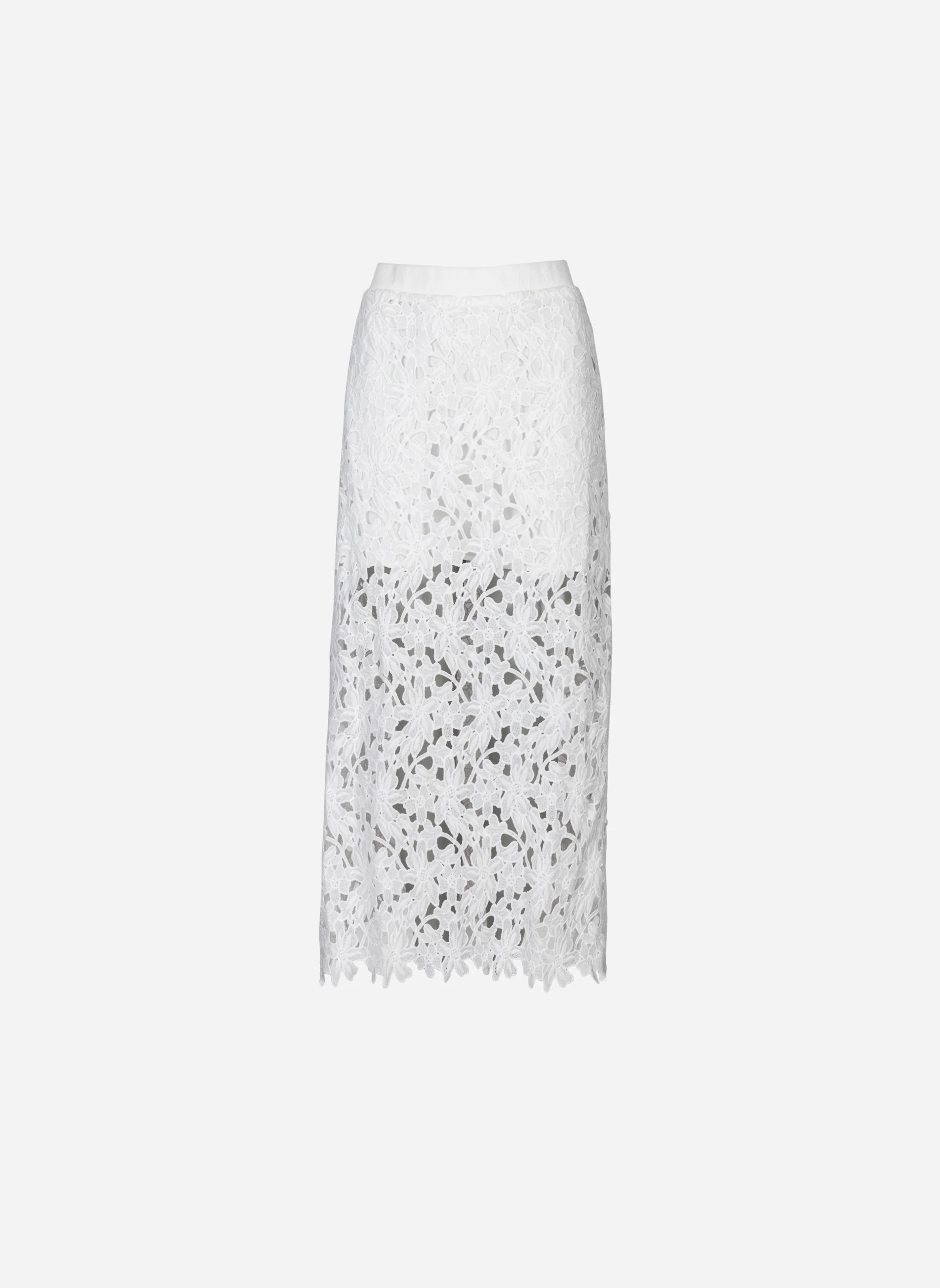JUPE MIDI JUVY ecru - Image 6