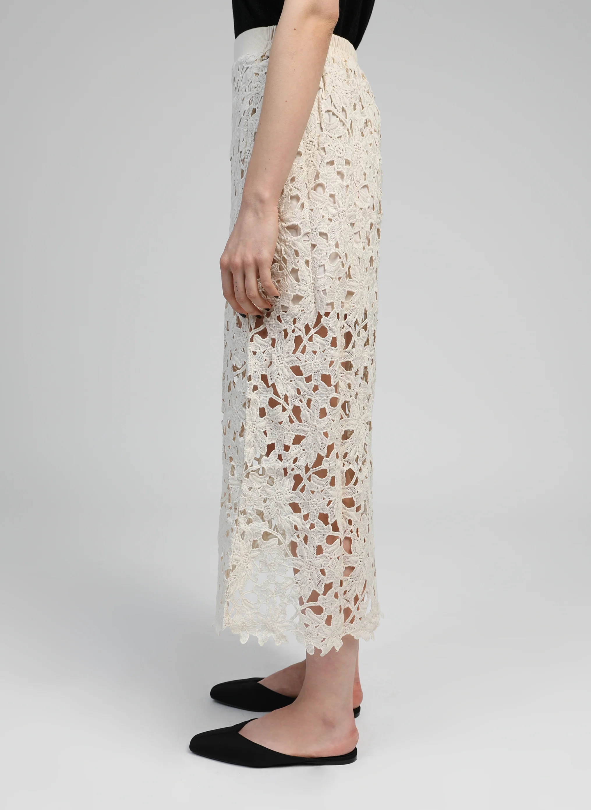 JUPE MIDI JUVY lin - Image 4