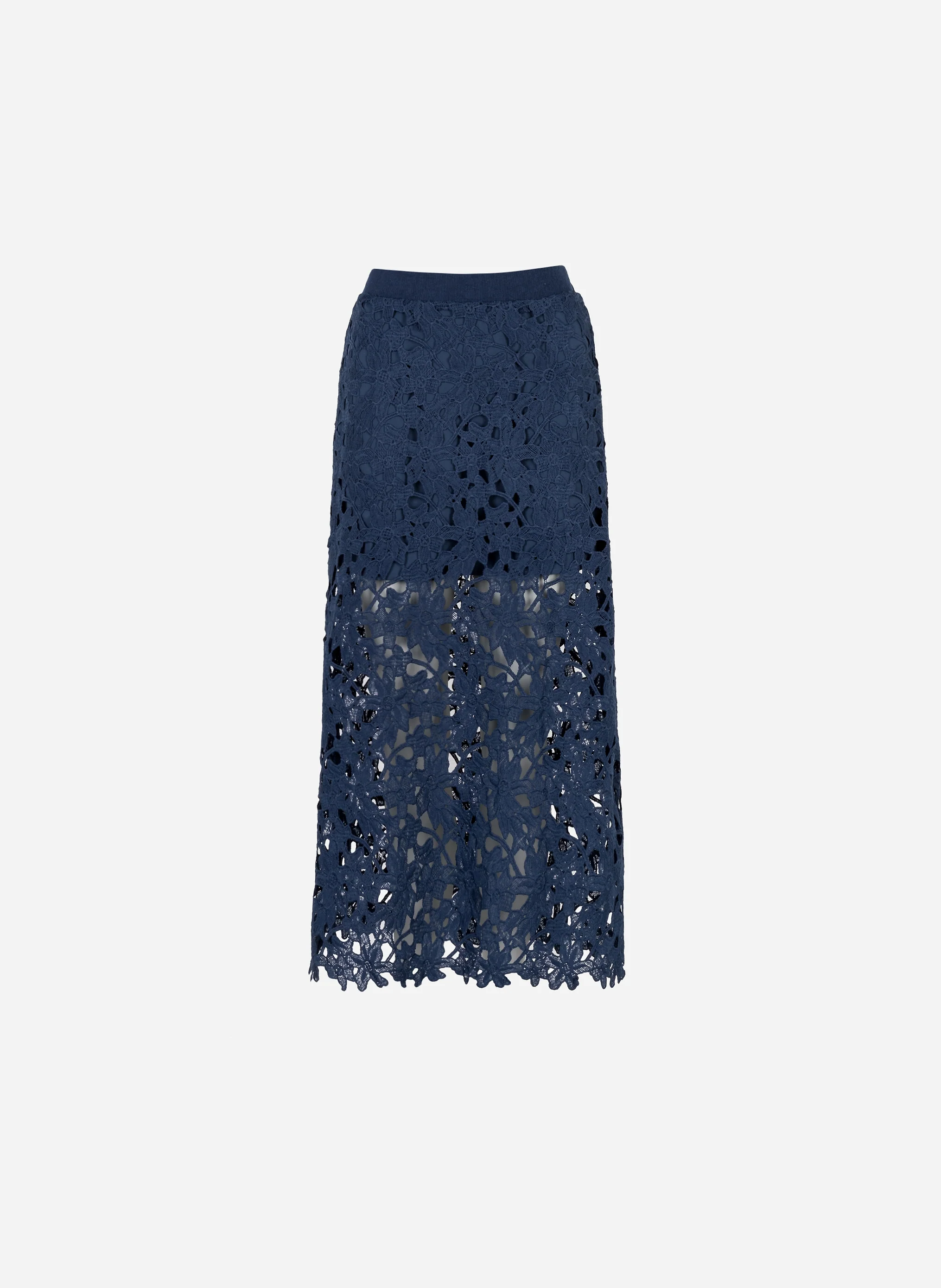 JUPE MIDI JUVY marine - Image 6