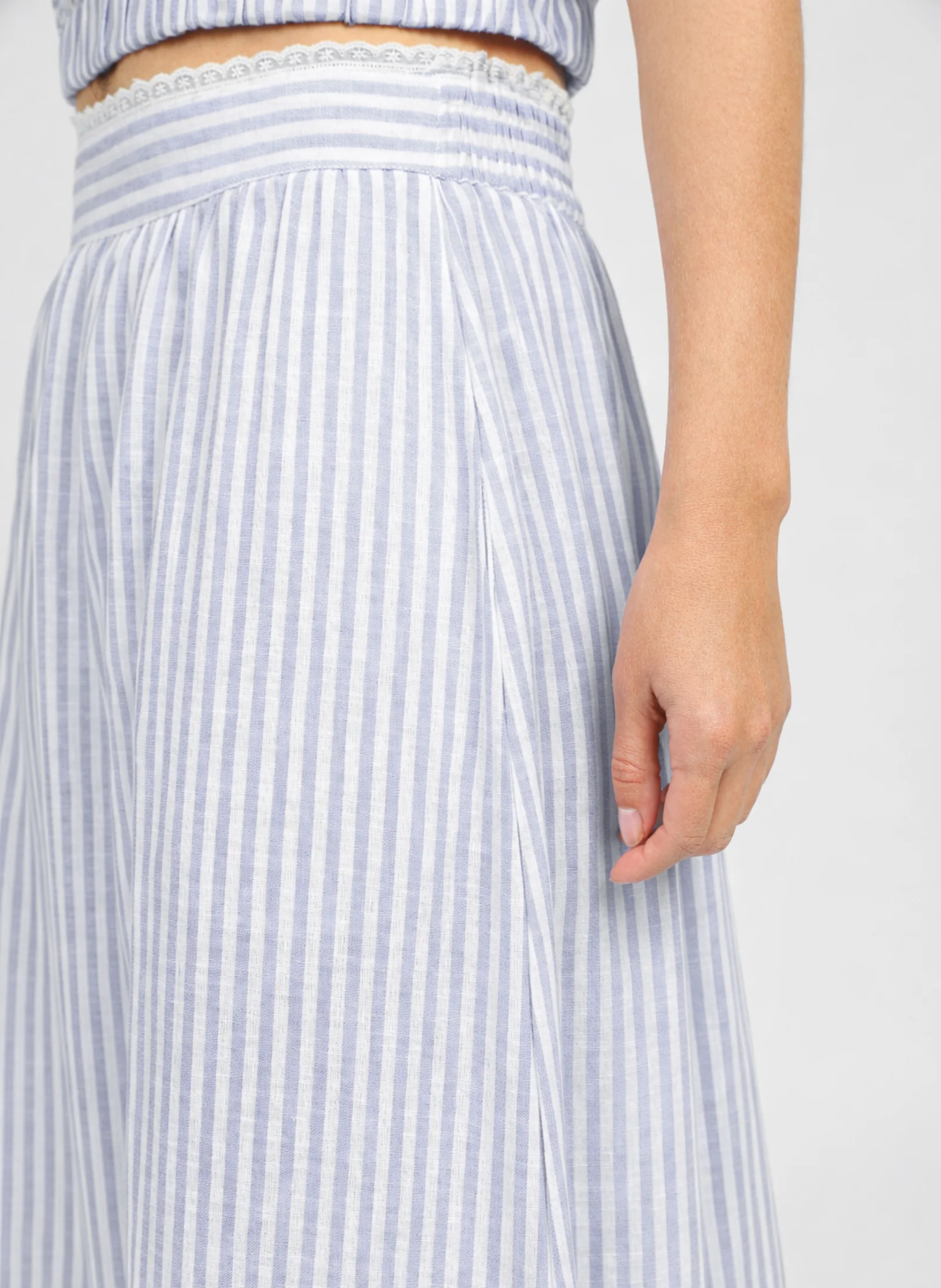 JUPE MIDI RALYTA bleu - Image 2