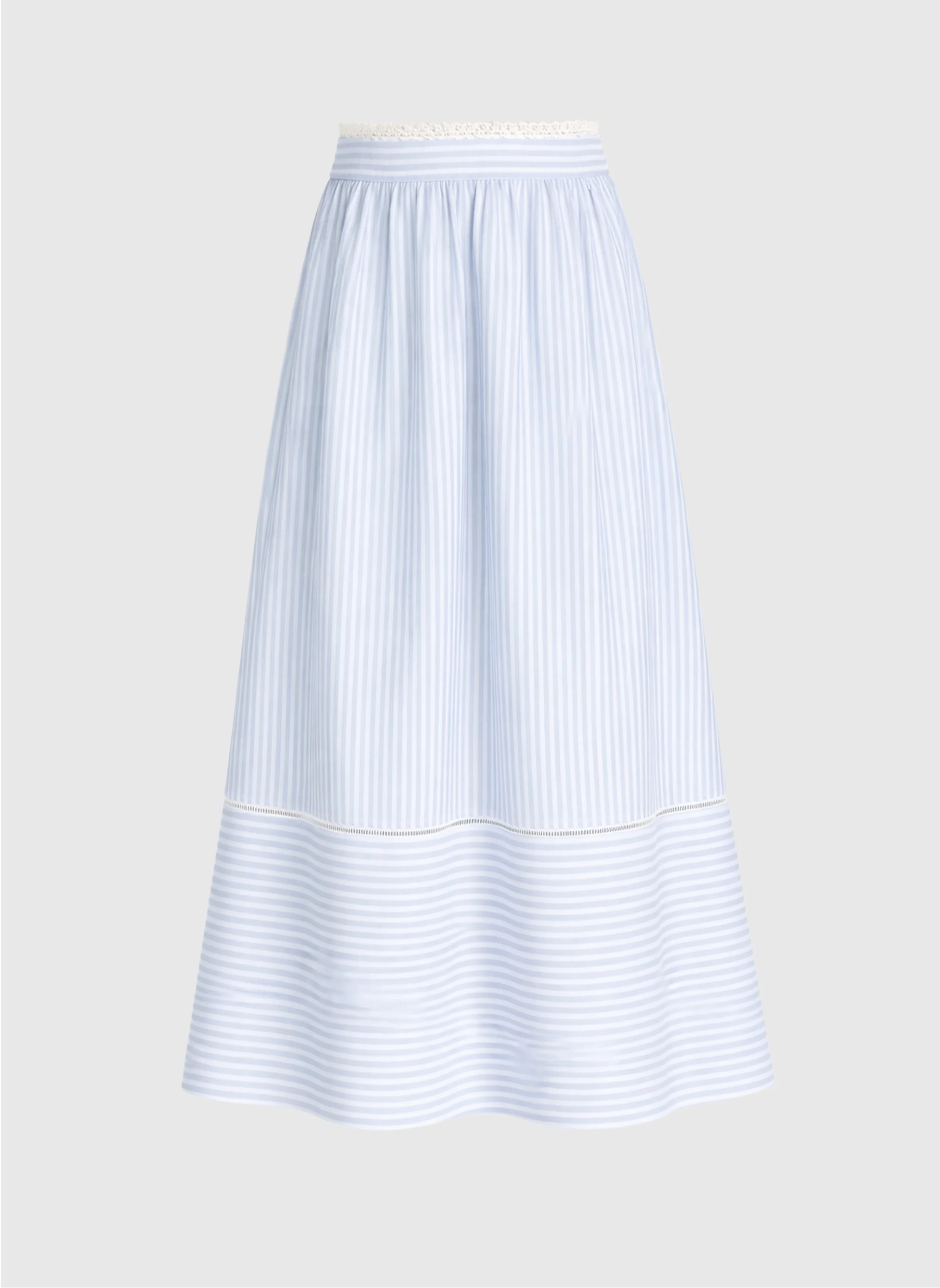 JUPE MIDI RALYTA bleu - Image 5