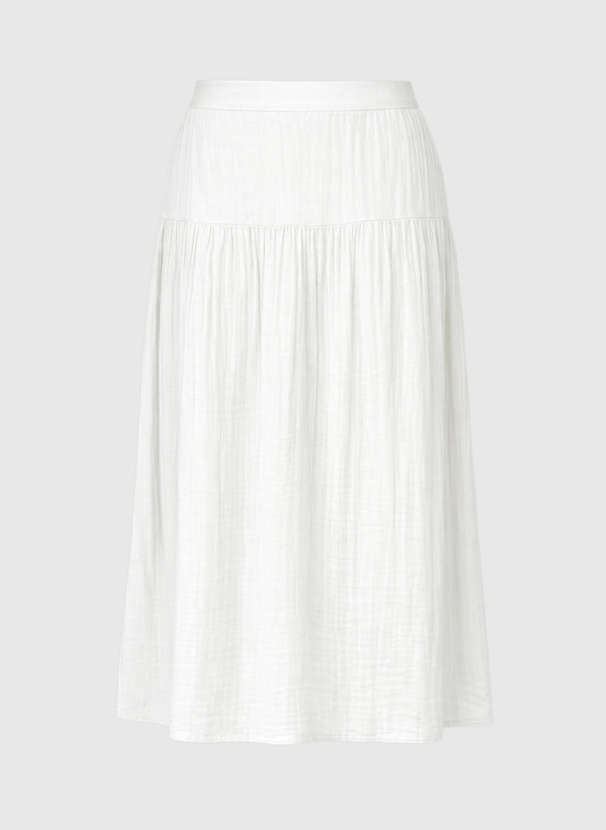 JUPE MIDI RITHA blanc cassé - Image 6