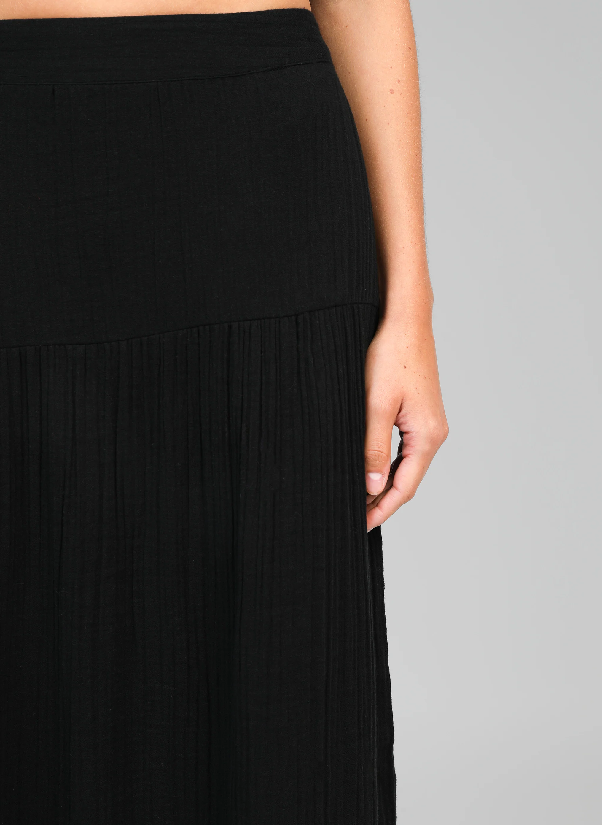 JUPE MIDI RITHA noir - Image 2