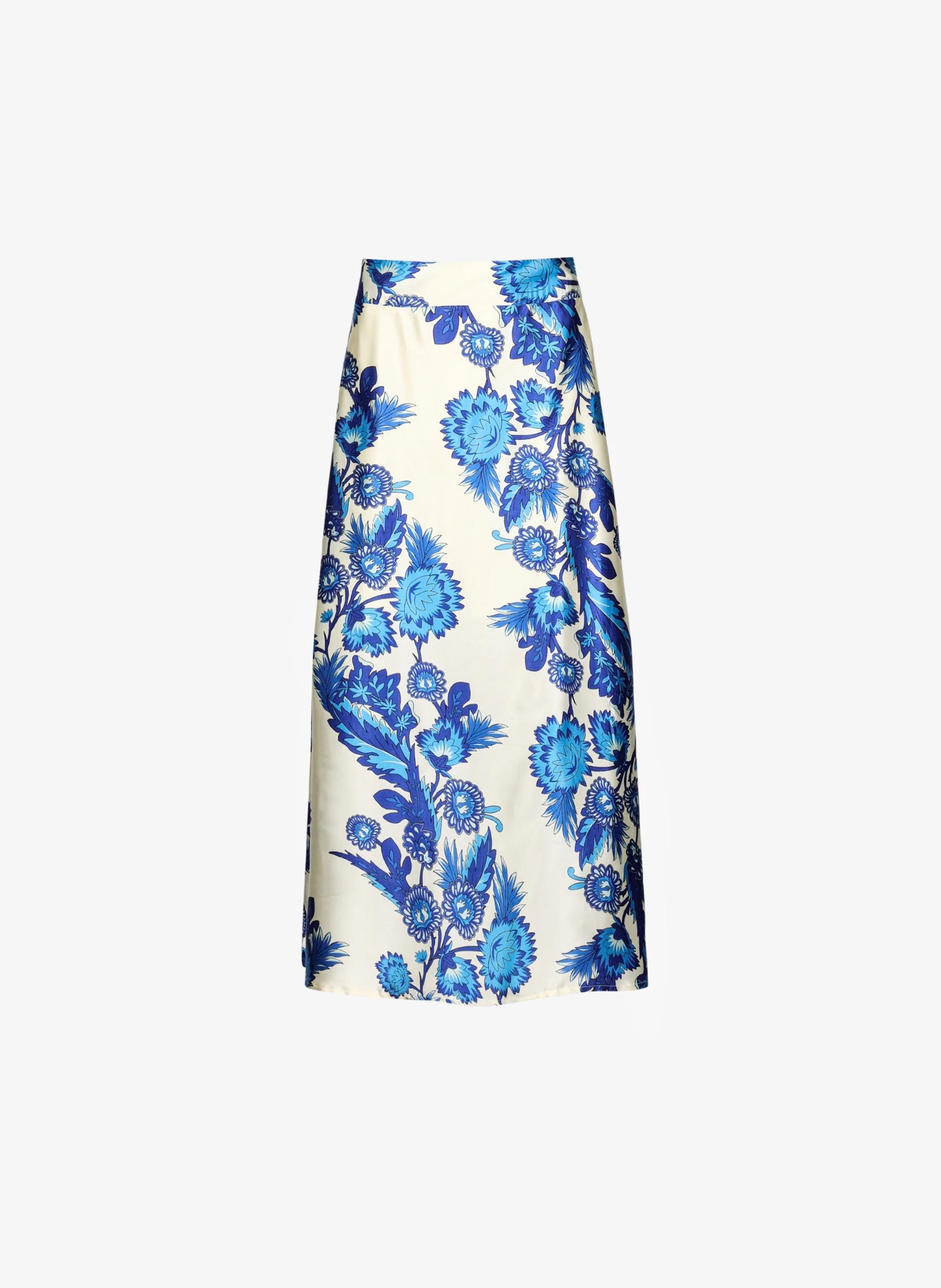 JUPE MIDI ROBILOU florida bleu - Image 6