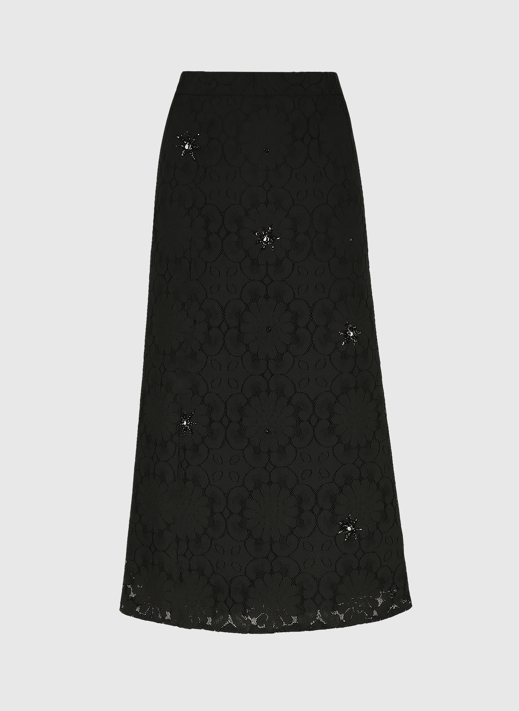 JUPE MIDI ROSALE noir - Image 6