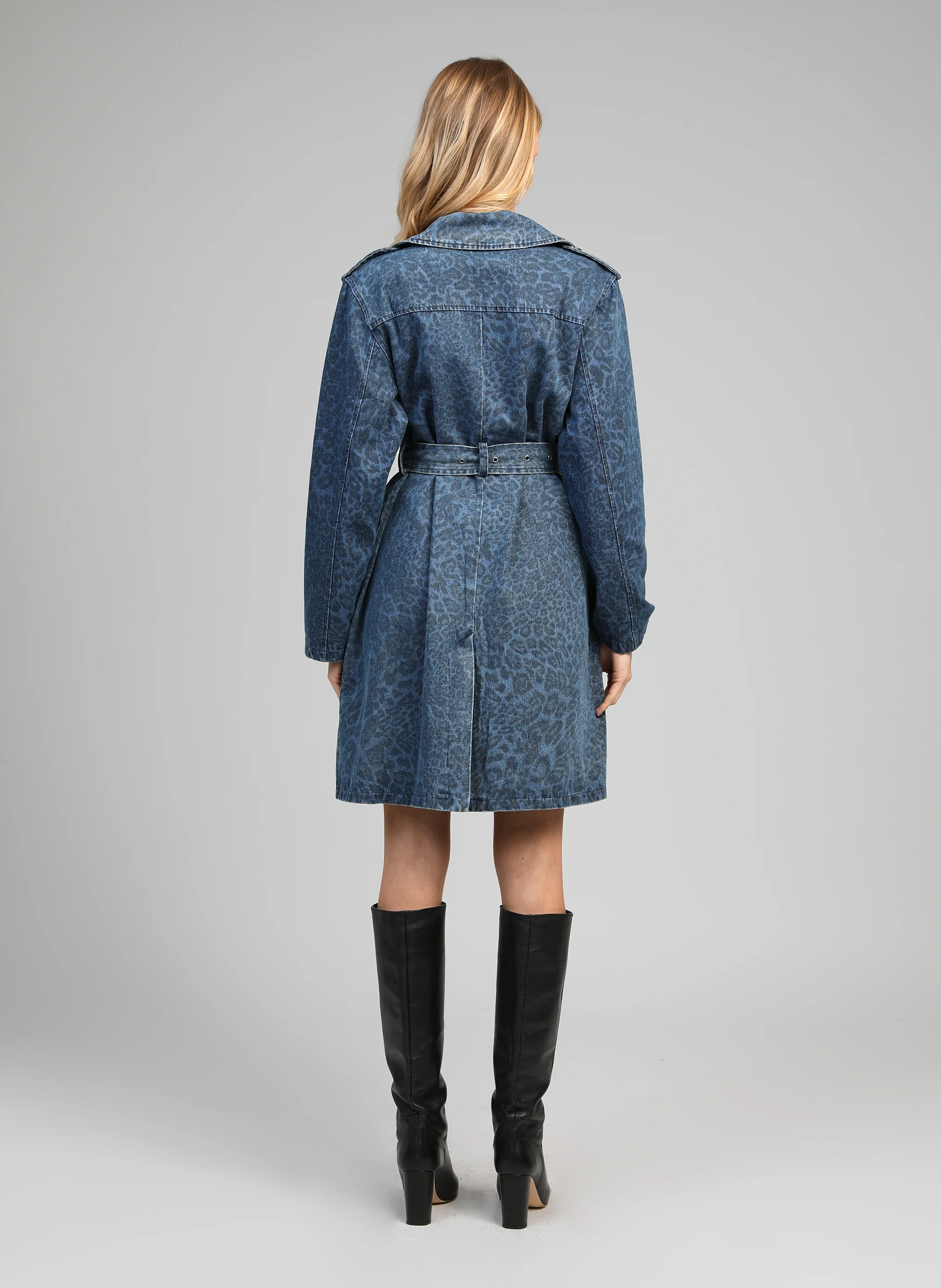 MANTEAU CALIPANTERA denim panthere - Image 4