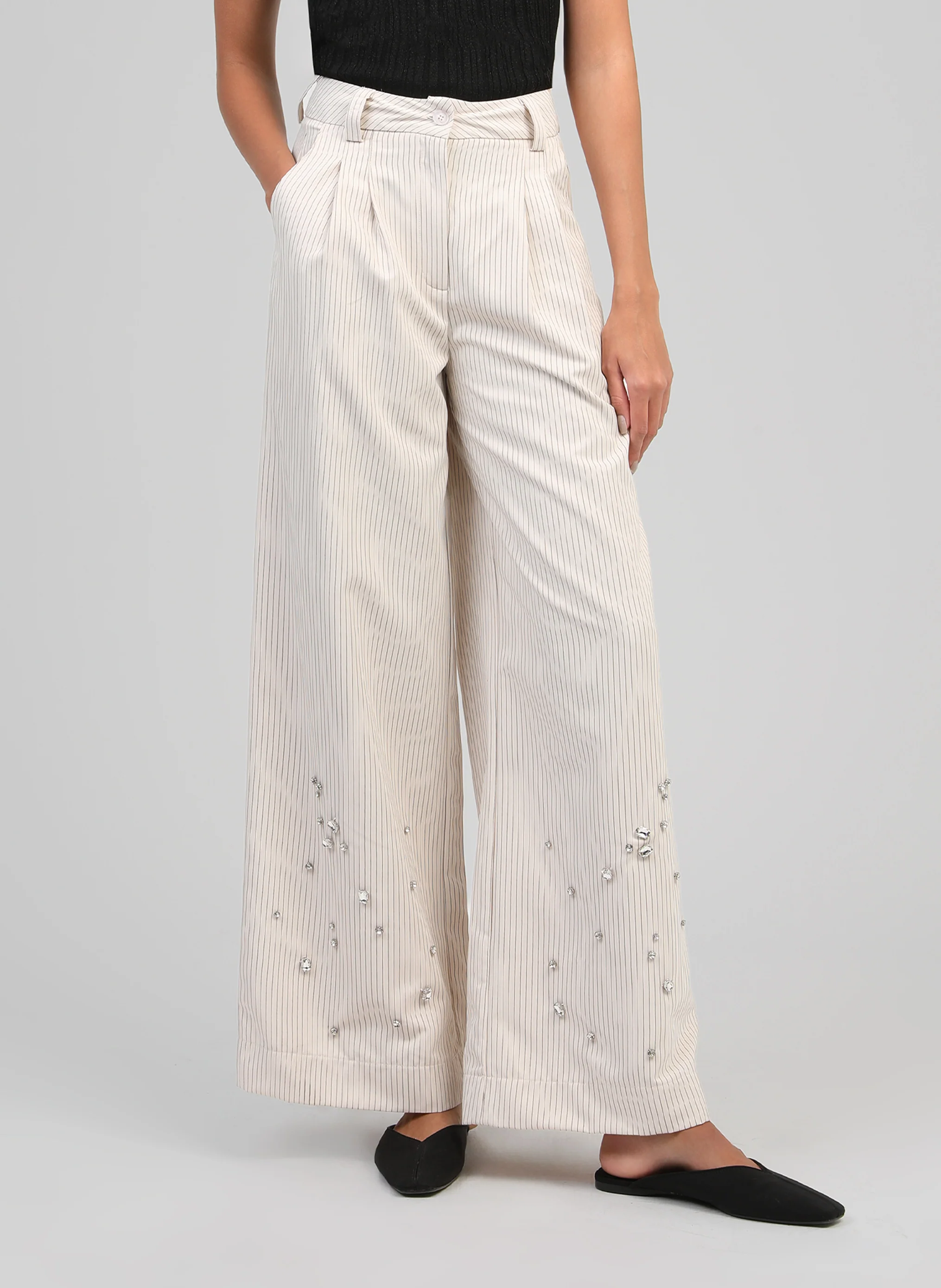 PANTALON PADJANE ecru - Image 2