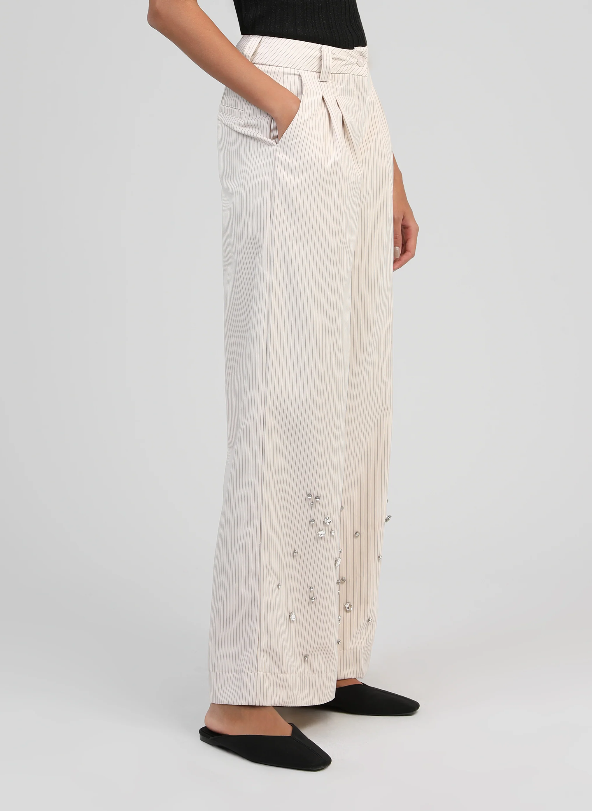 PANTALON PADJANE ecru - Image 3