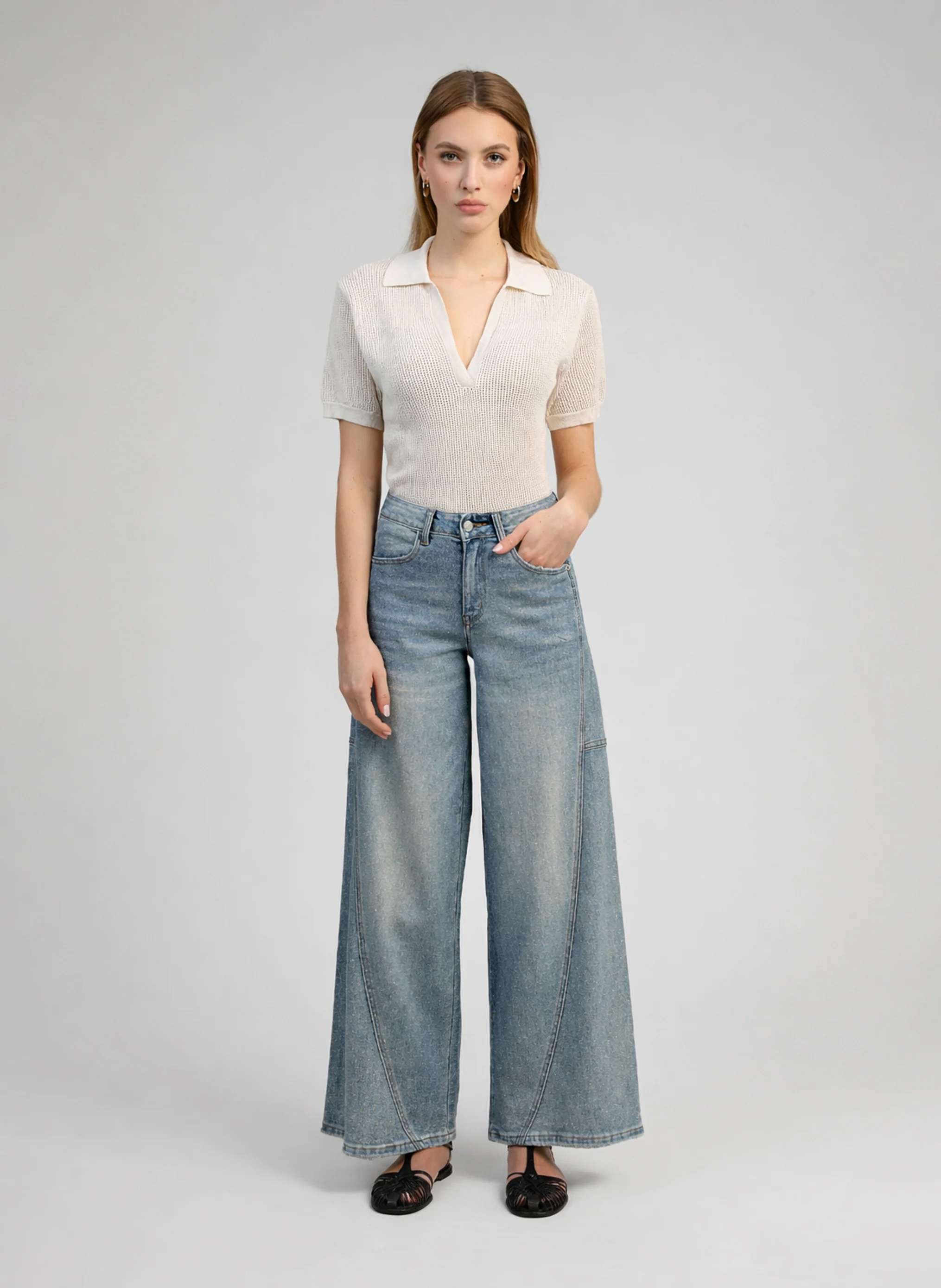 PANTALON PALIDE bleu - Image 6