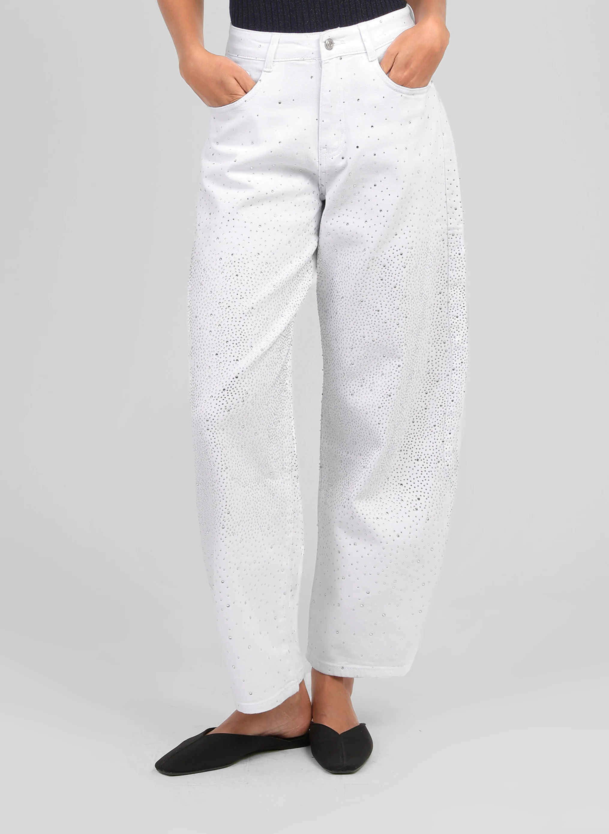 PANTALON PALONE blanc - Image 3