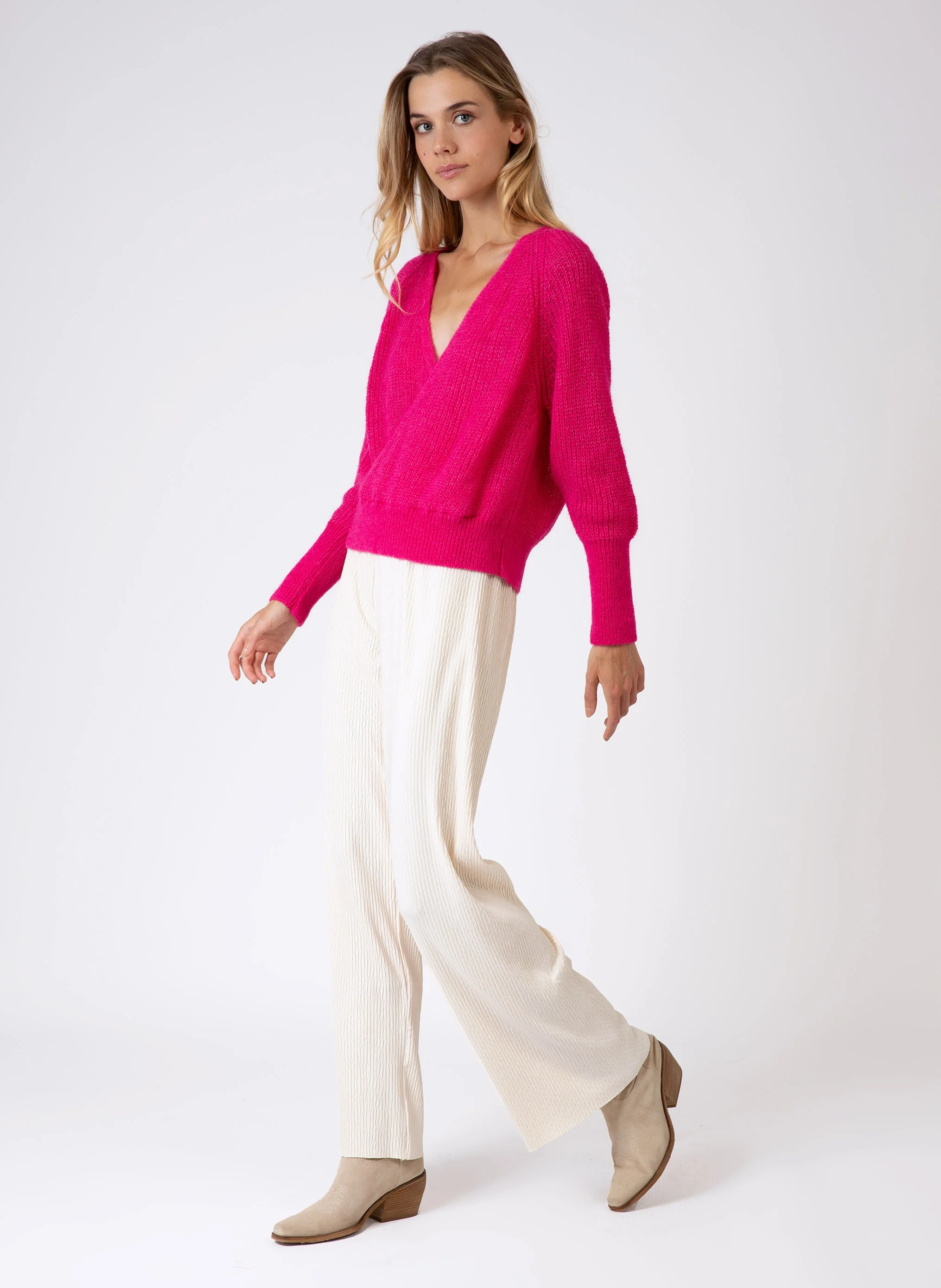 PANTALON PARISSA ecru - Image 3
