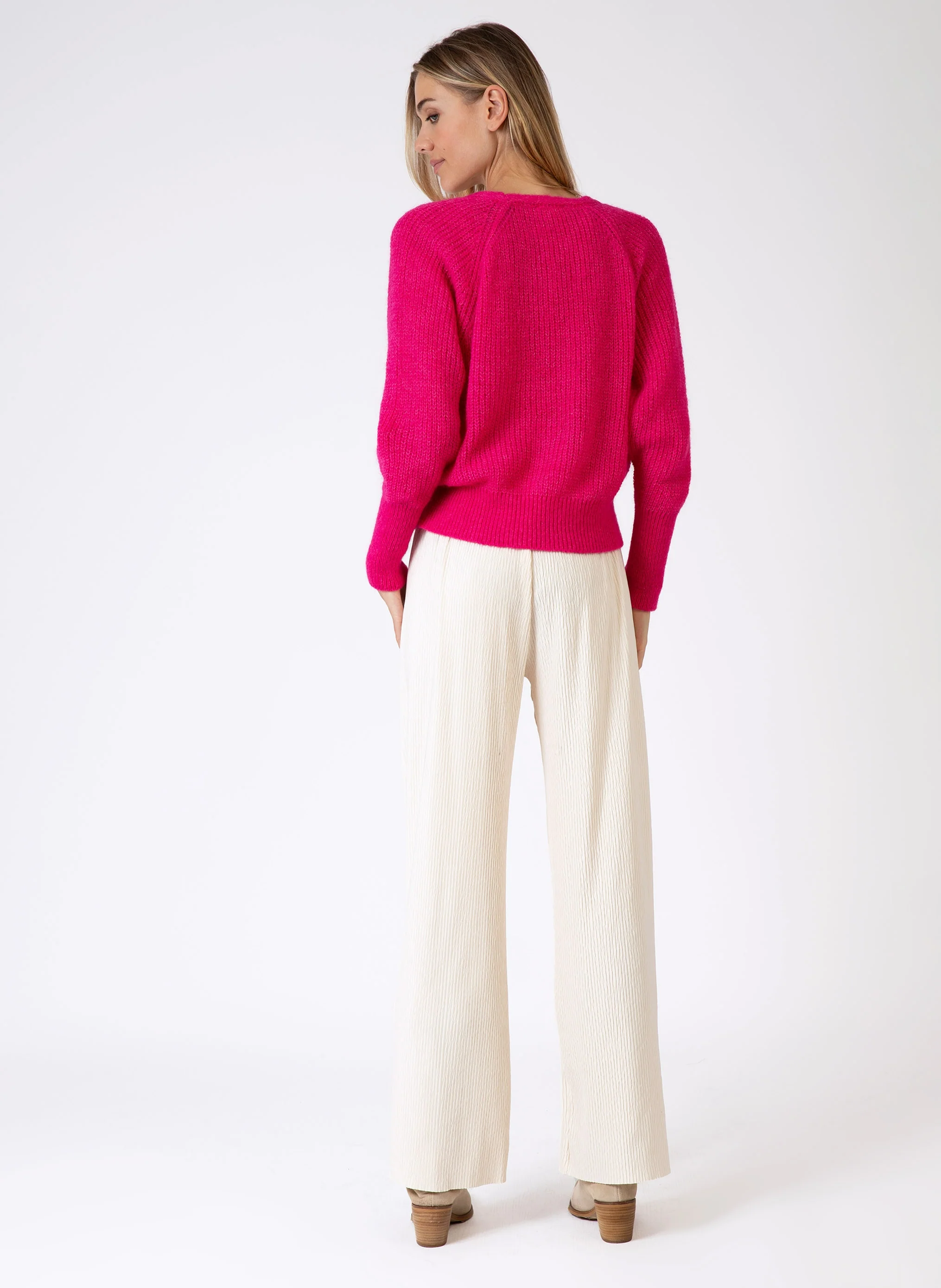 PANTALON PARISSA ecru - Image 4