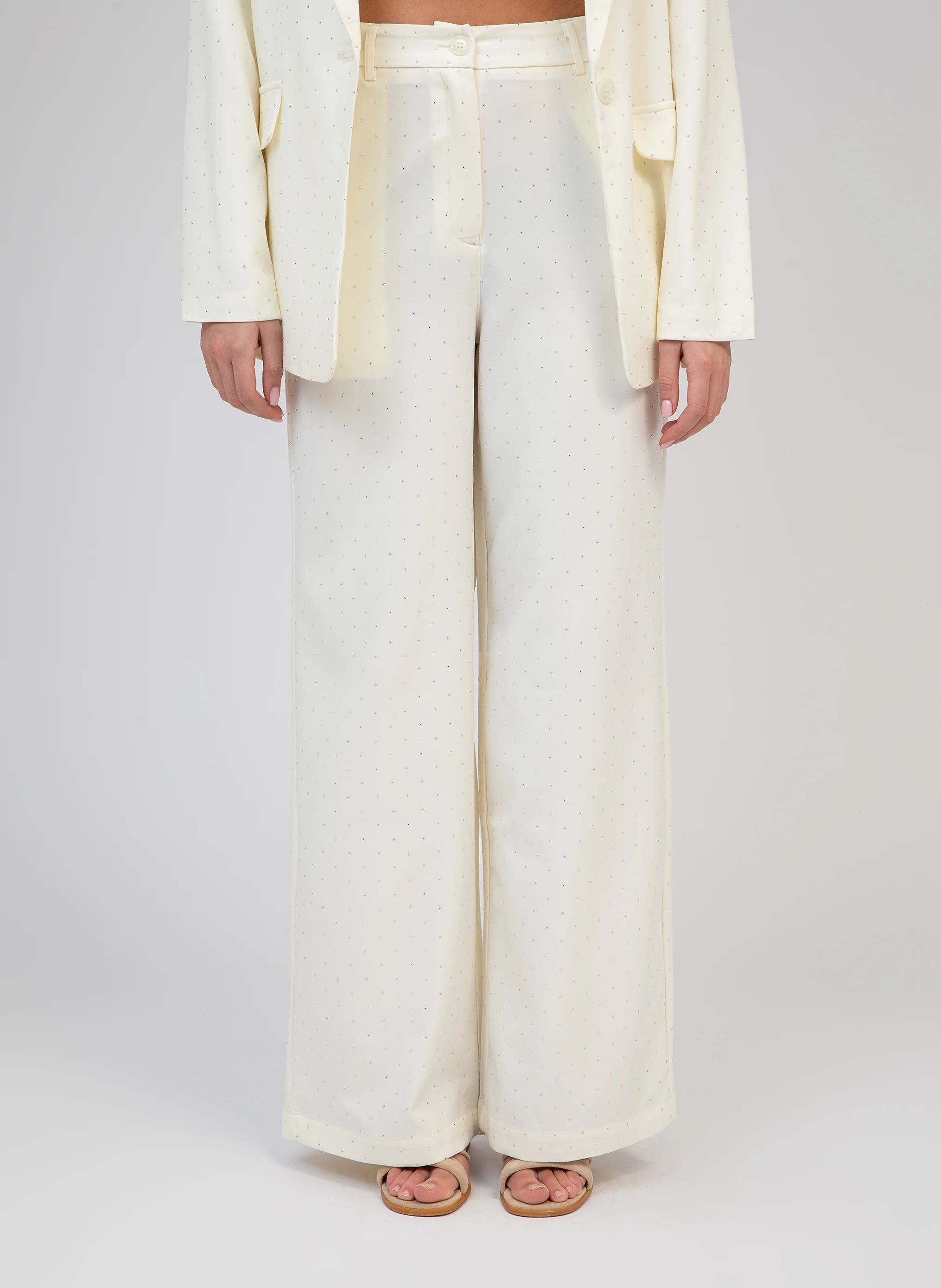 PANTALON PELINA ecru - Image 3
