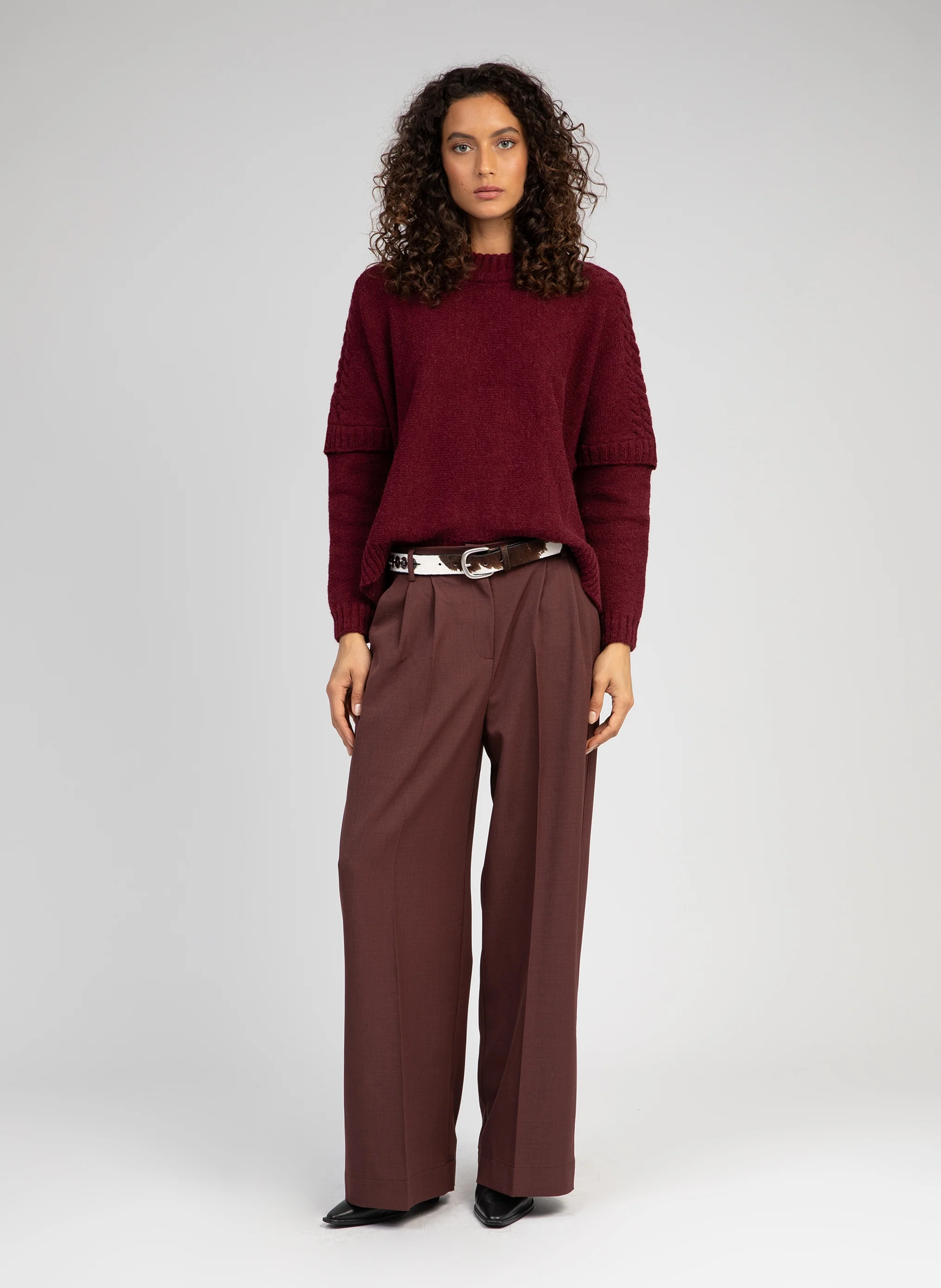 PANTALON PEPINA chocolat