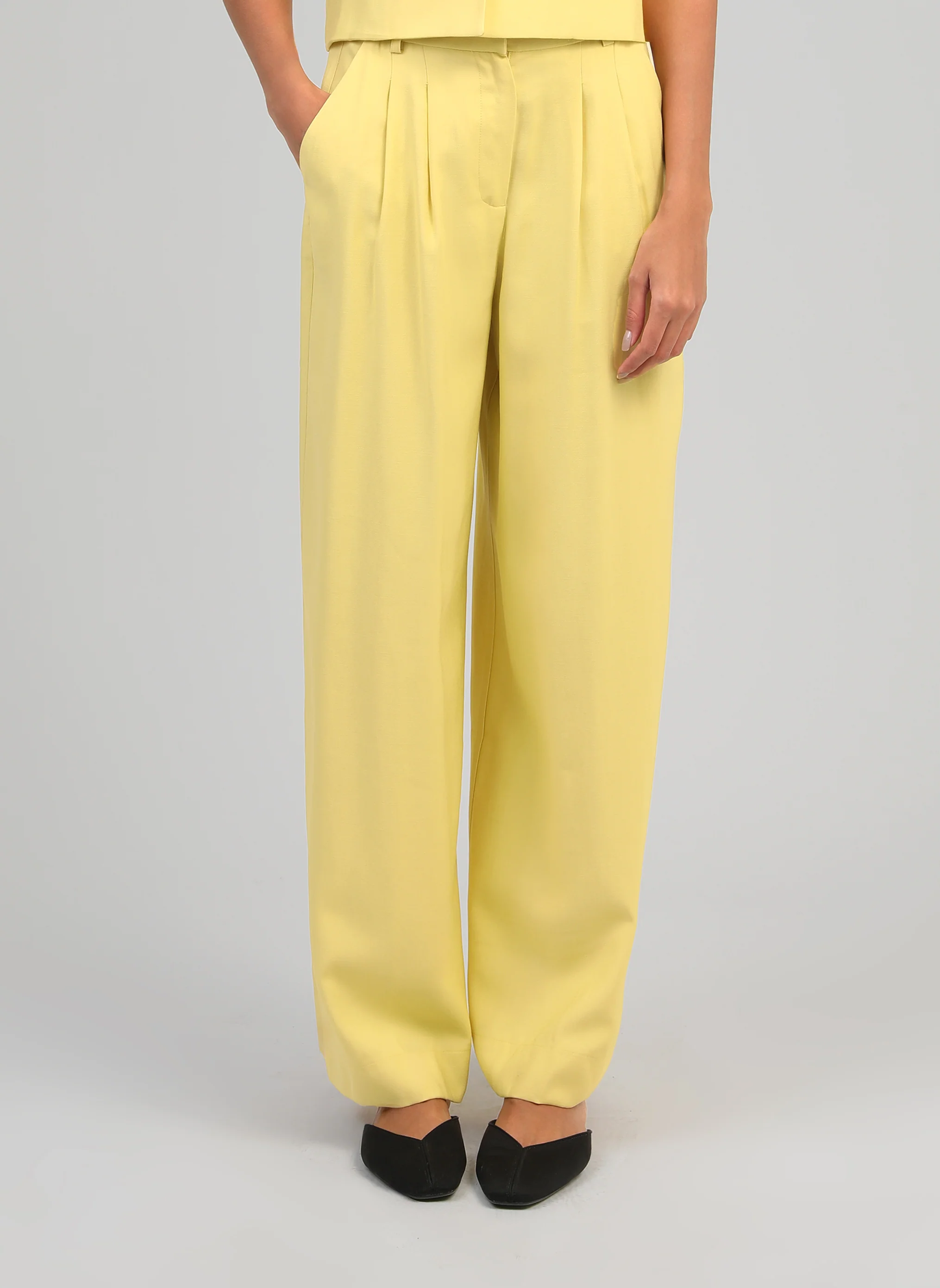 PANTALON PEPY paille - Image 3