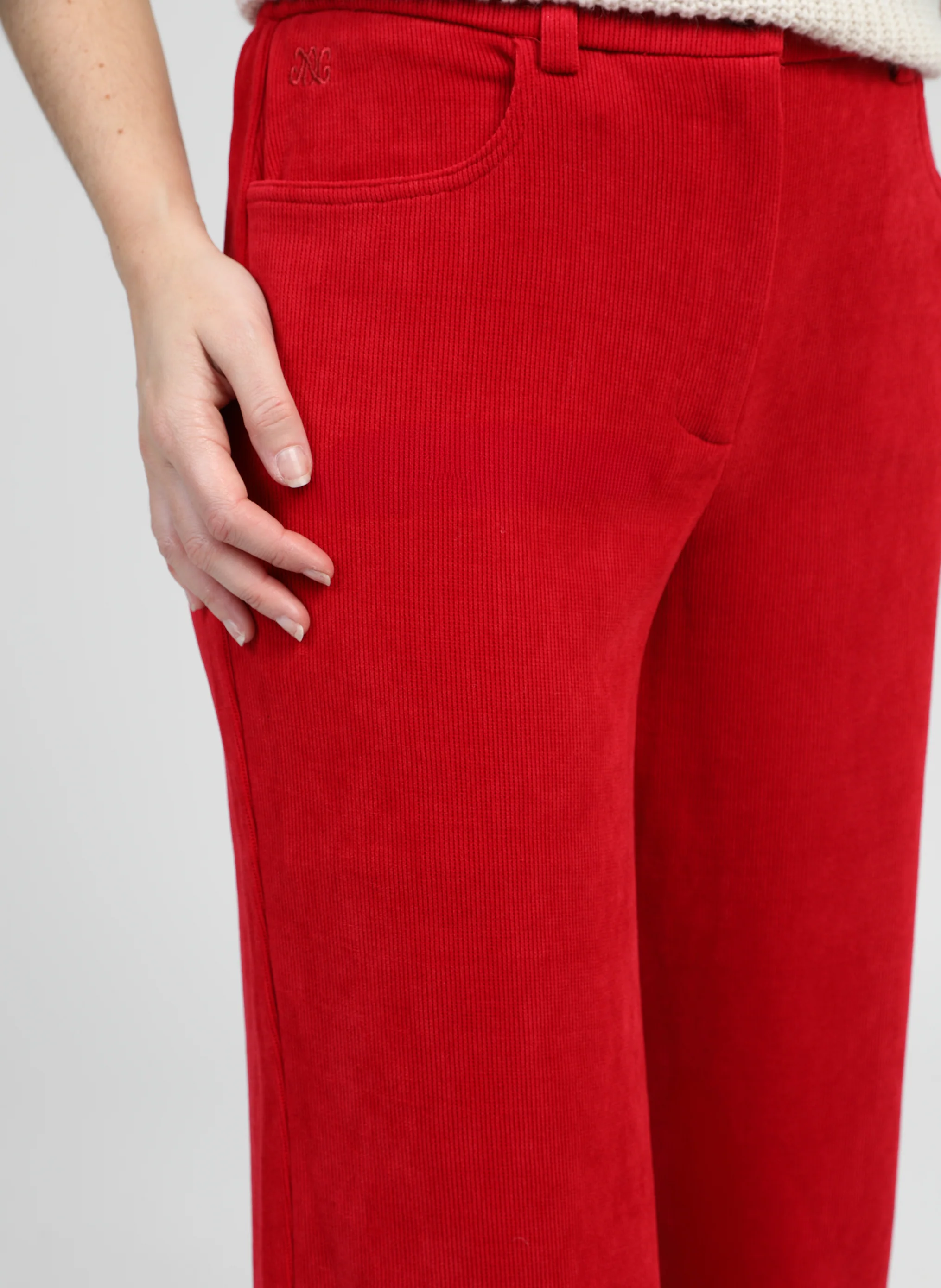 PANTALON PERDY rouge - Image 2