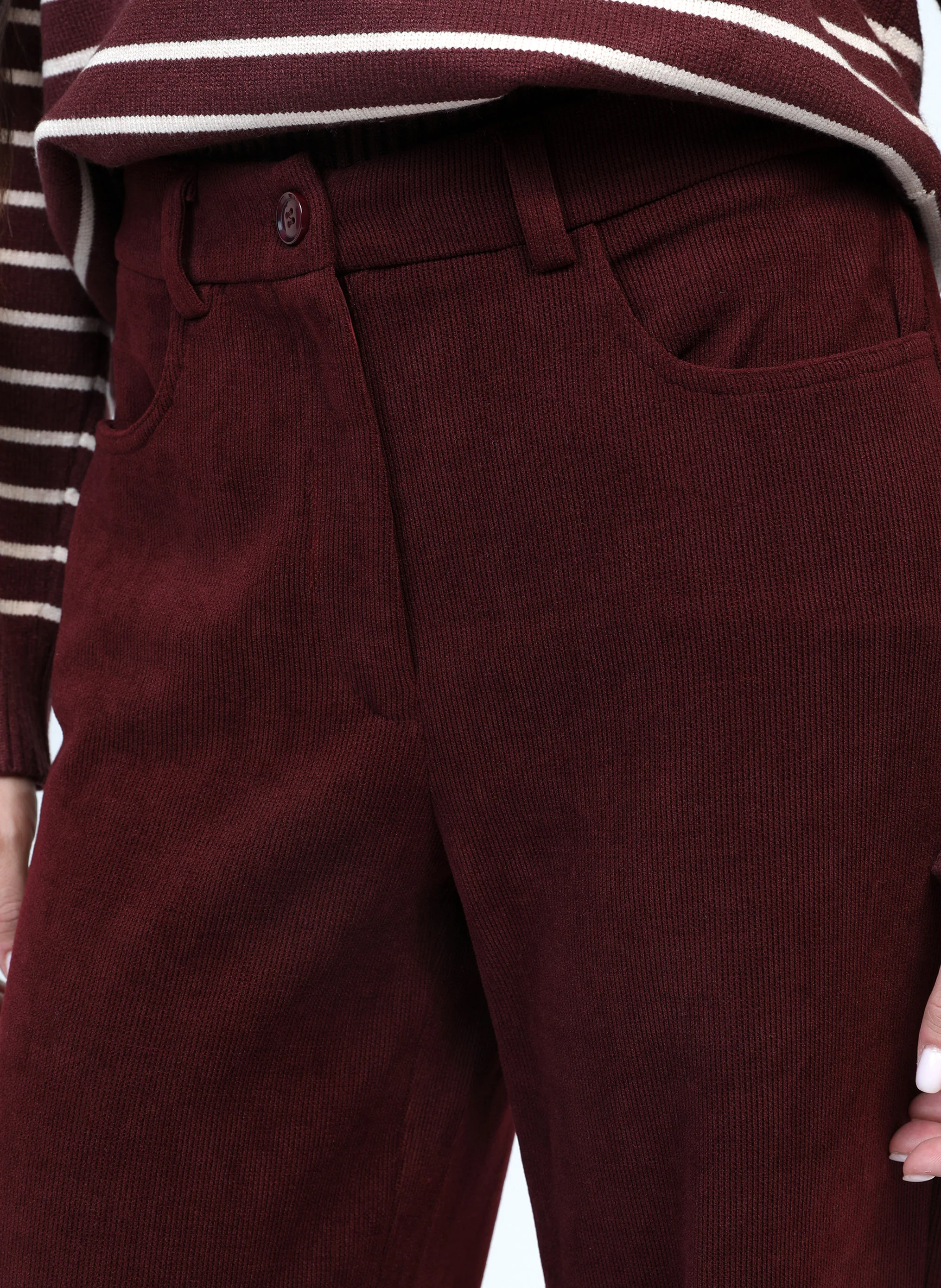 PANTALON PERDY wine - Image 3