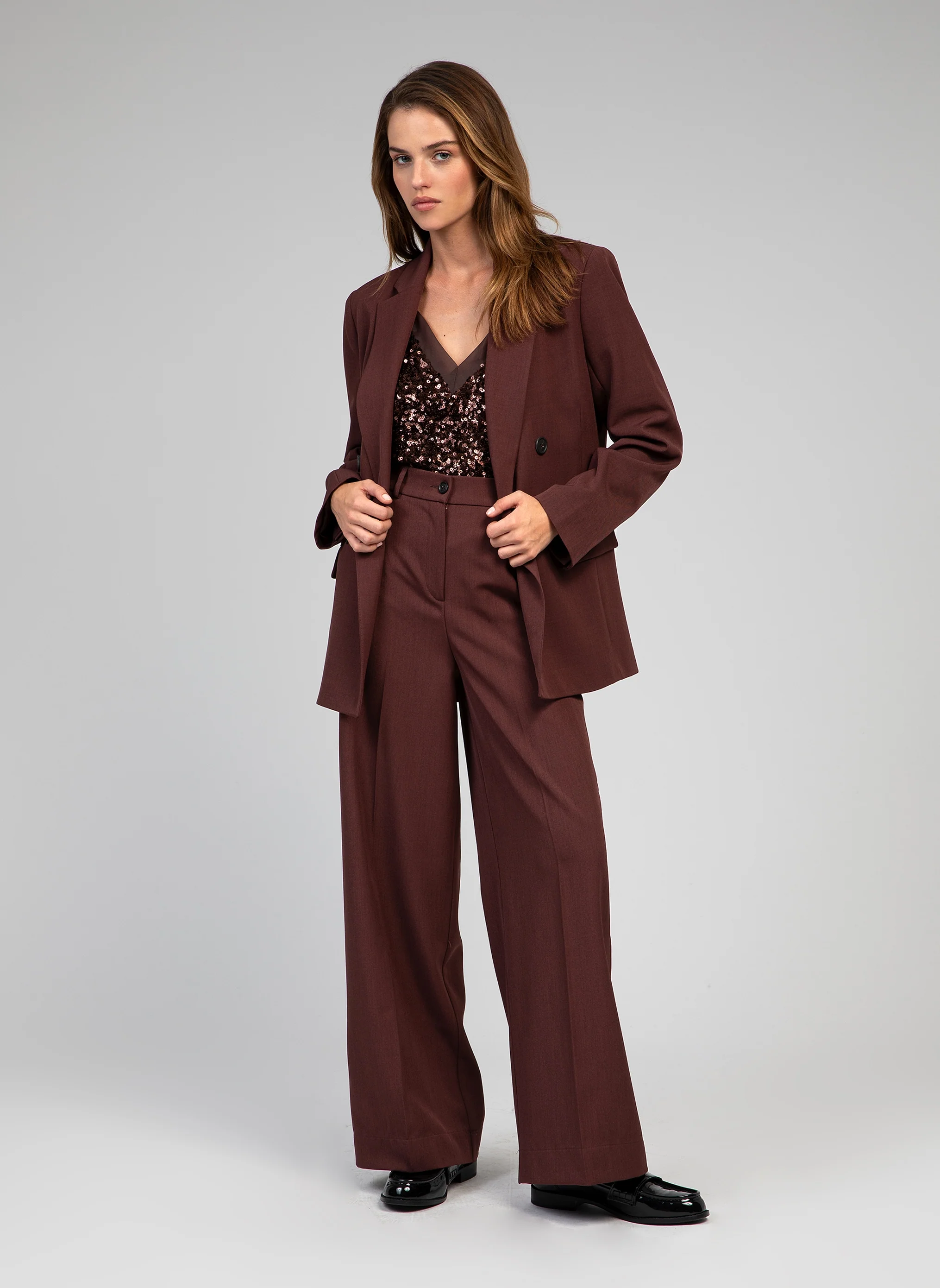 PANTALON PERLINA chocolat