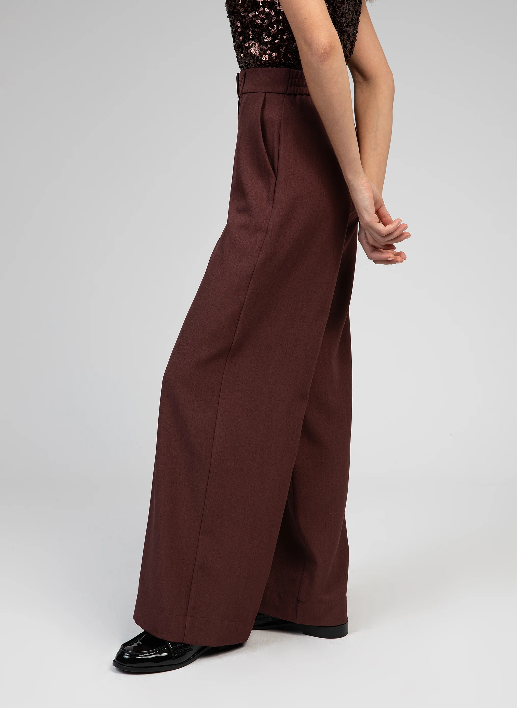 PANTALON PERLINA chocolat - Image 4